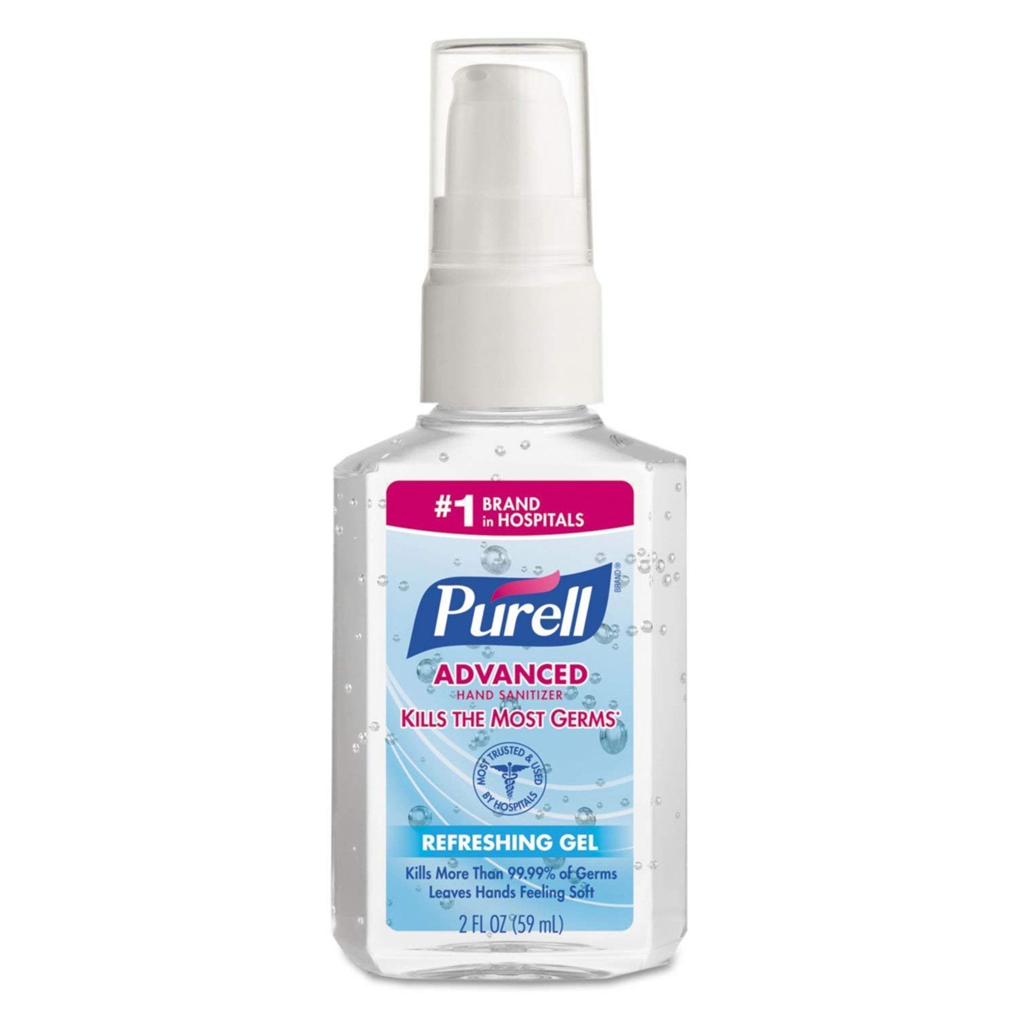 GOJO - Hand Sanitizer Purell® Advanced 2 oz. Ethyl Alcohol Gel Pump Bottle [24/CS]