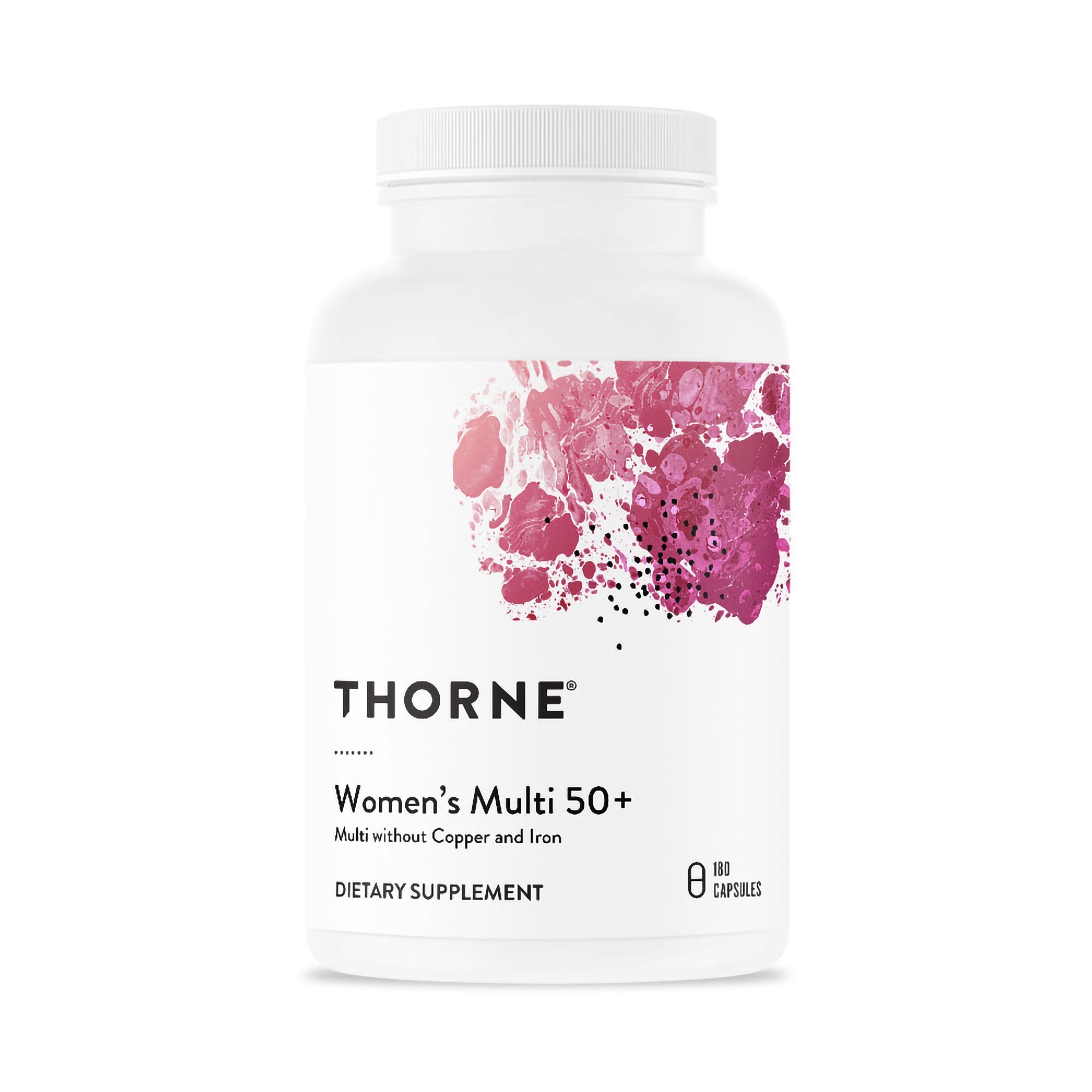 Thorne Research Inc - Multivitamin Supplement THORNE® Women's Multi 50+ Various Strengths Capsule 180 per Bottle [12/CS]