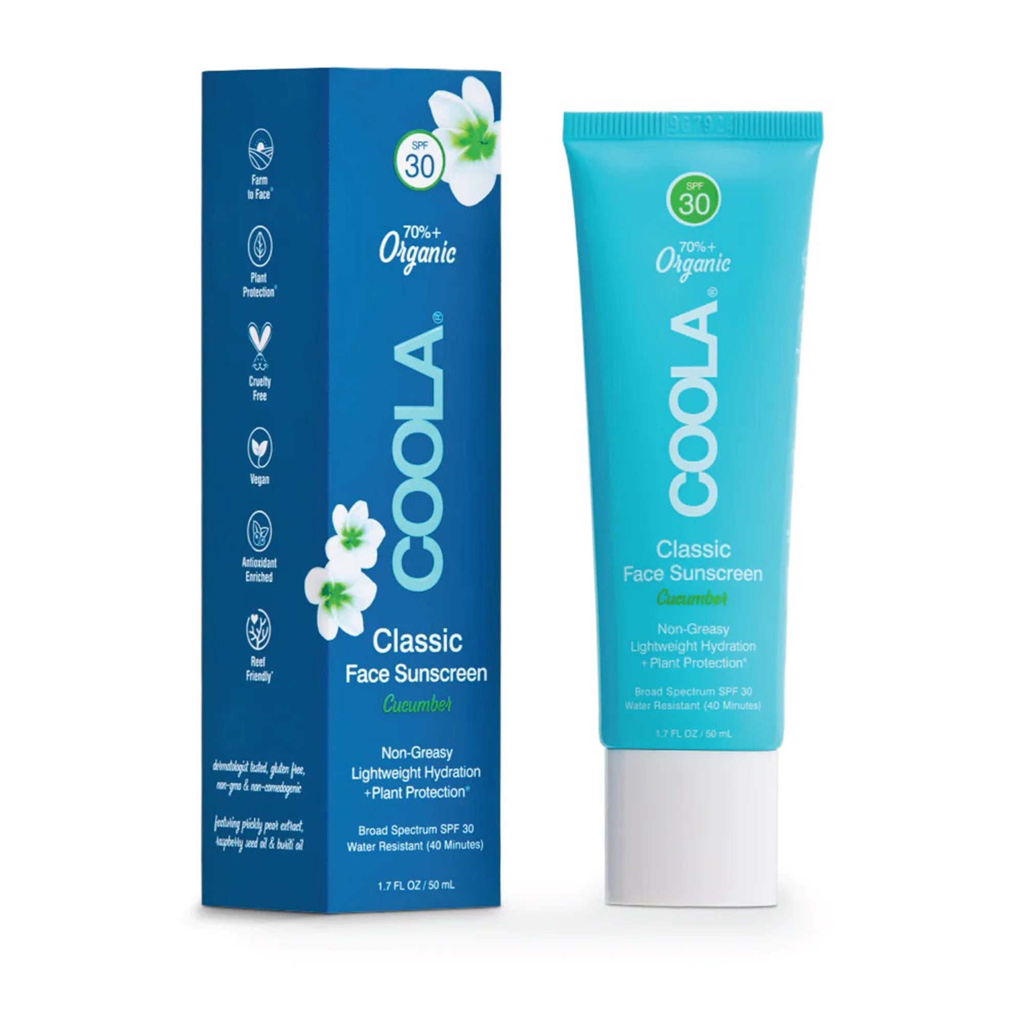 COOLA LLC - Sunscreen COOLA® Classic Face SPF 30 Lotion 1.7 oz. Tube [24/CS]