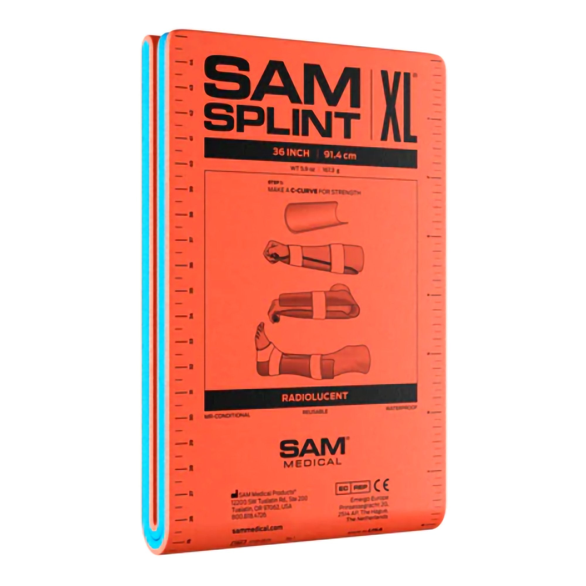 The Seaberg Company - Arm Splint Sam® Without Closure One Size Fits Most [60/CS]