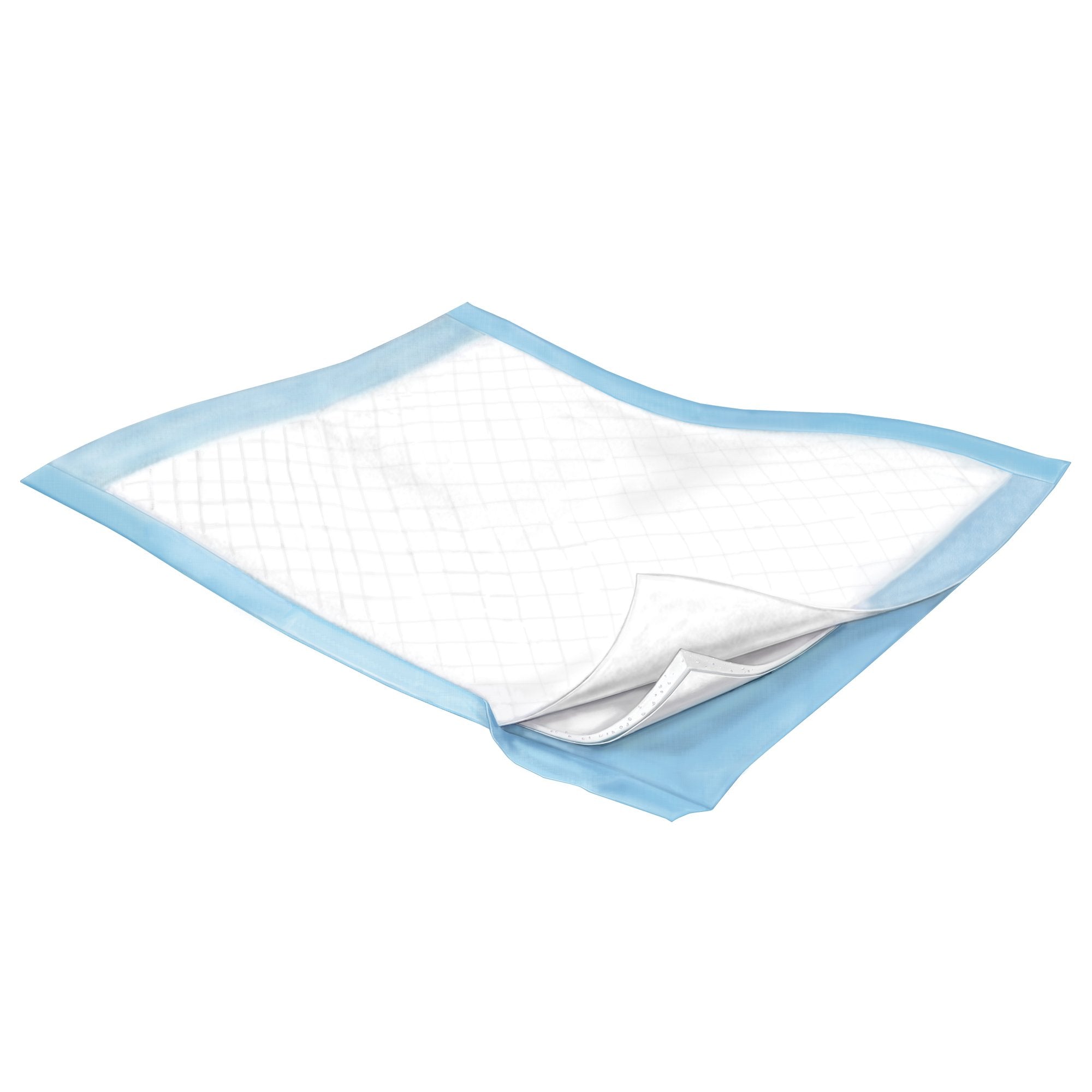 Cardinal - Disposable Underpad Wings™ Plus 23 X 36 Inch Fluff / Polymer Heavy Absorbency [75/CS] (410726_CS)