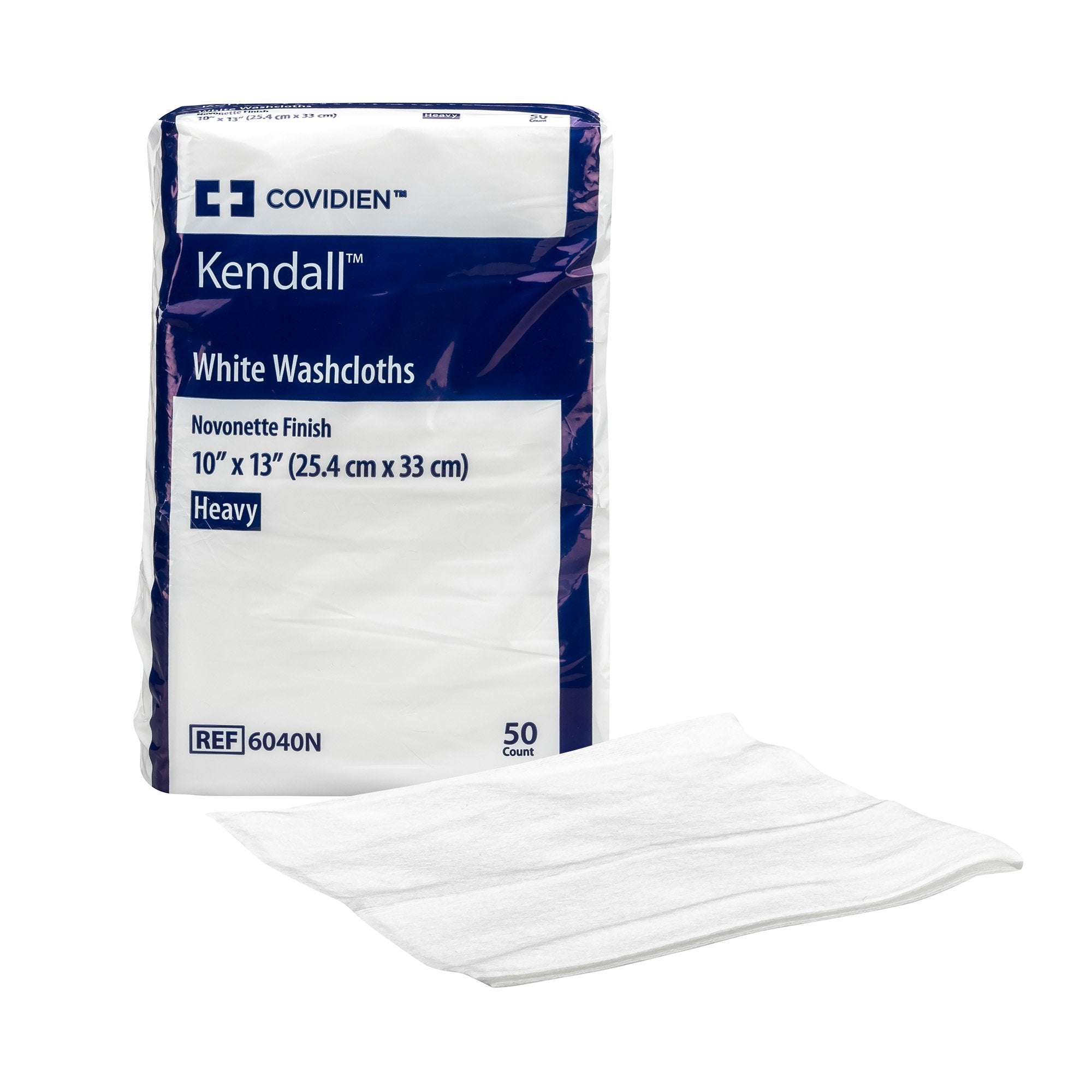 Cardinal - Washcloth Excilon™ 10 X 13 Inch White Disposable [12/CS]