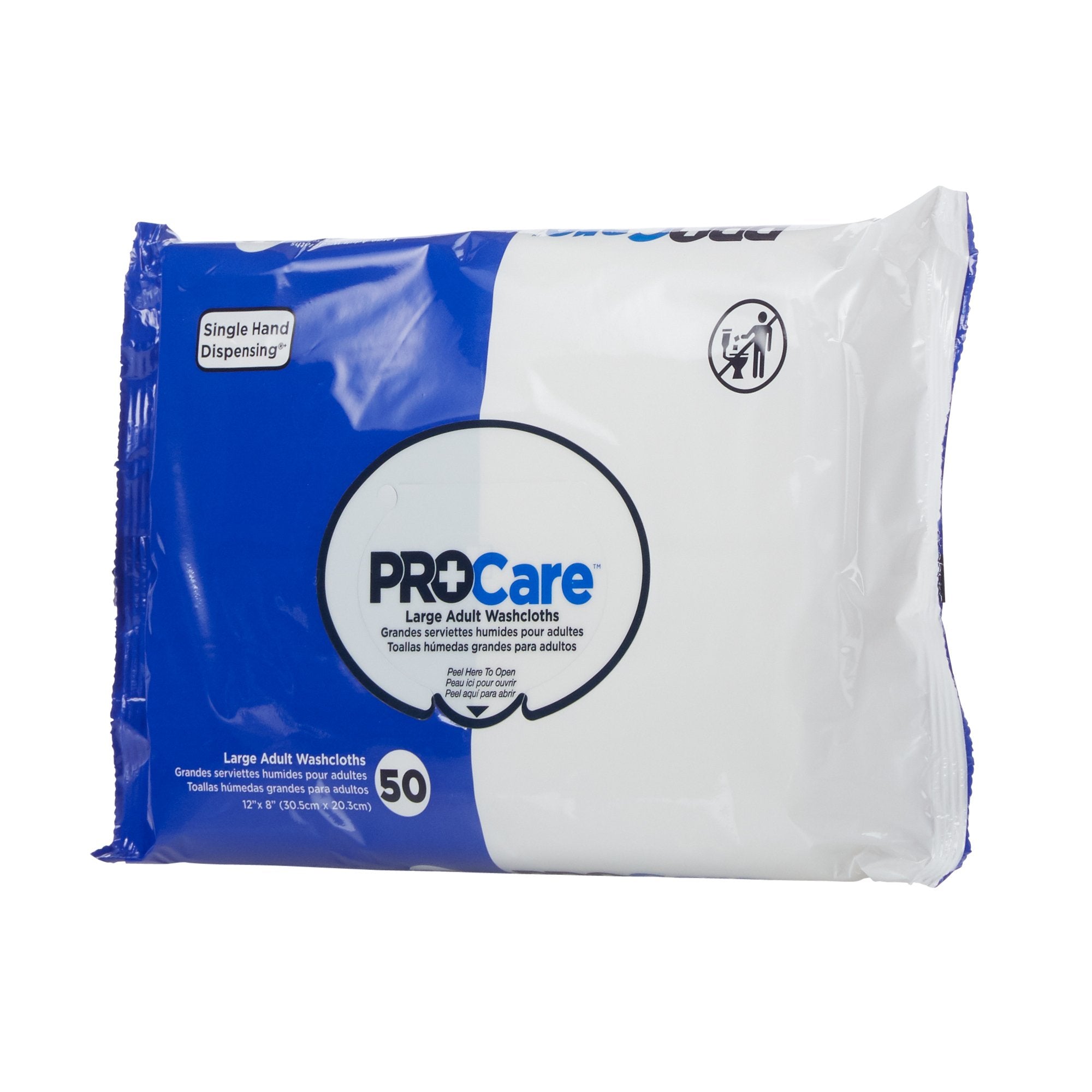 First Quality - Personal Cleansing Wipe ProCare™ Soft Pack Scented 50 Count [600/CS]