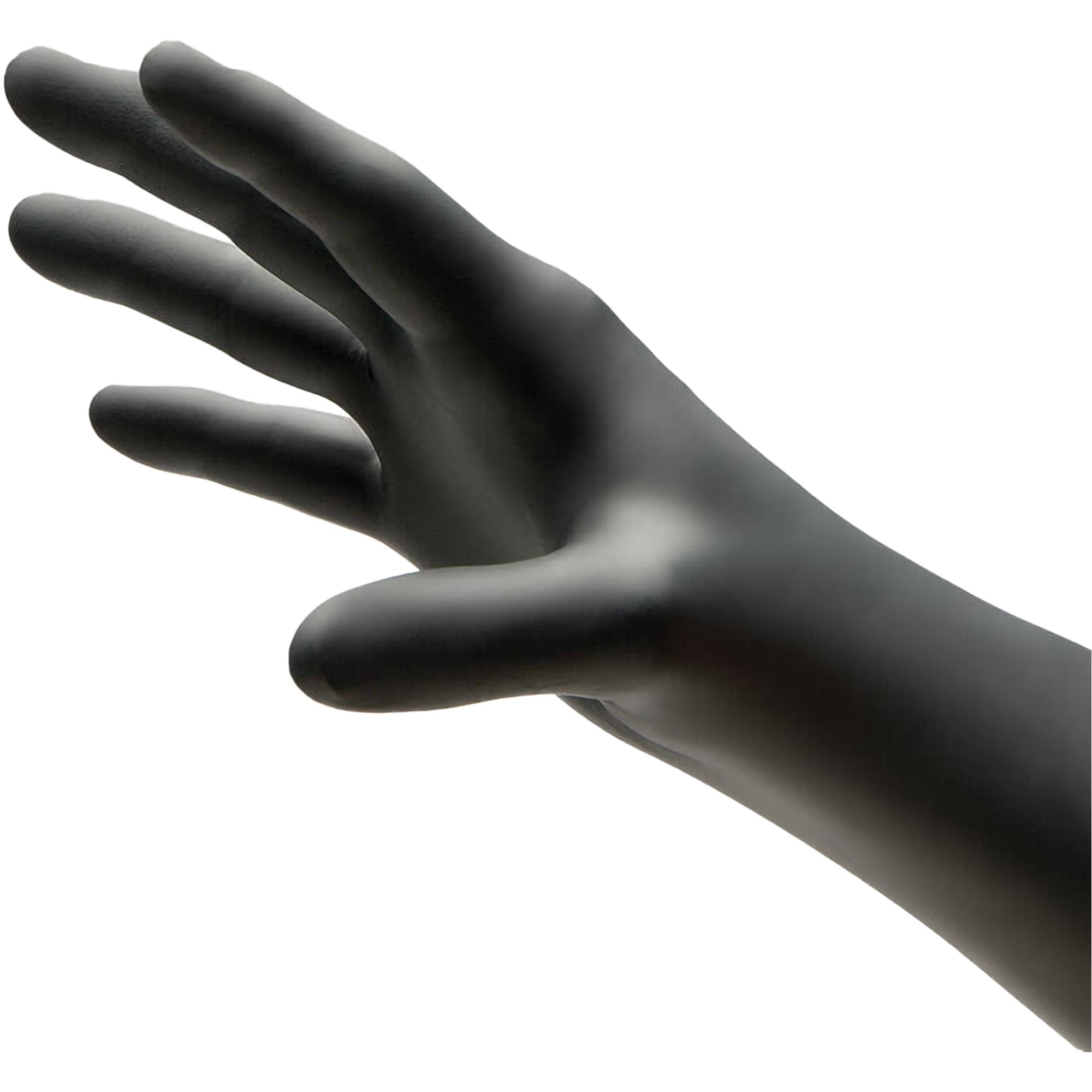 Innovative Healthcare Corp - Exam Glove NitriDerm® Ultra Black Large NonSterile Nitrile Standard Cuff Length Textured Fingertips Black Chemo Tested / Fentanyl Tested [1000/CS]