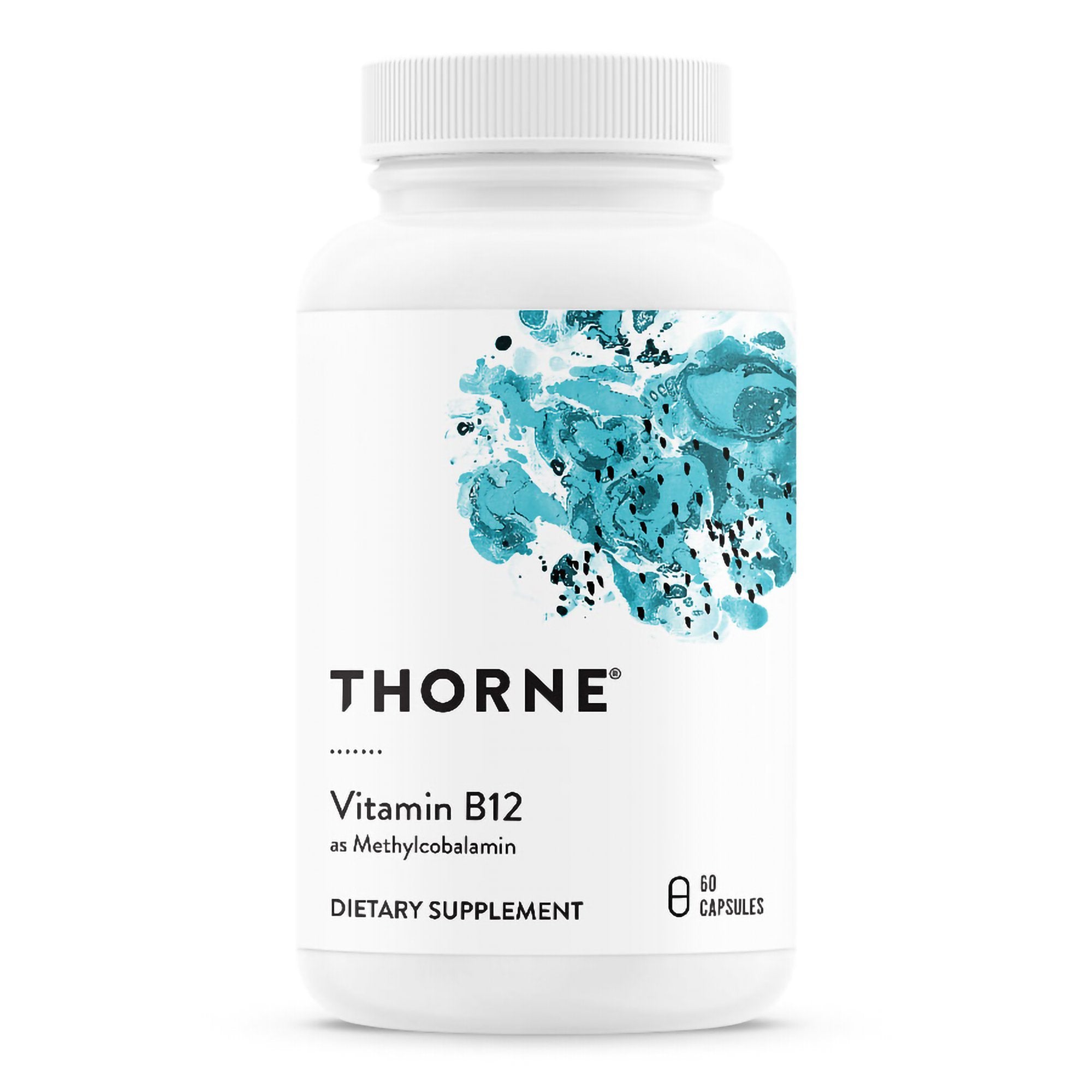 Thorne Research Inc - Vitamin Supplement THORNE® Vitamin B12 Vitamin B12 (as Methylcobalamin) 1 mg Strength Capsule 60 per Bottle [12/CS]