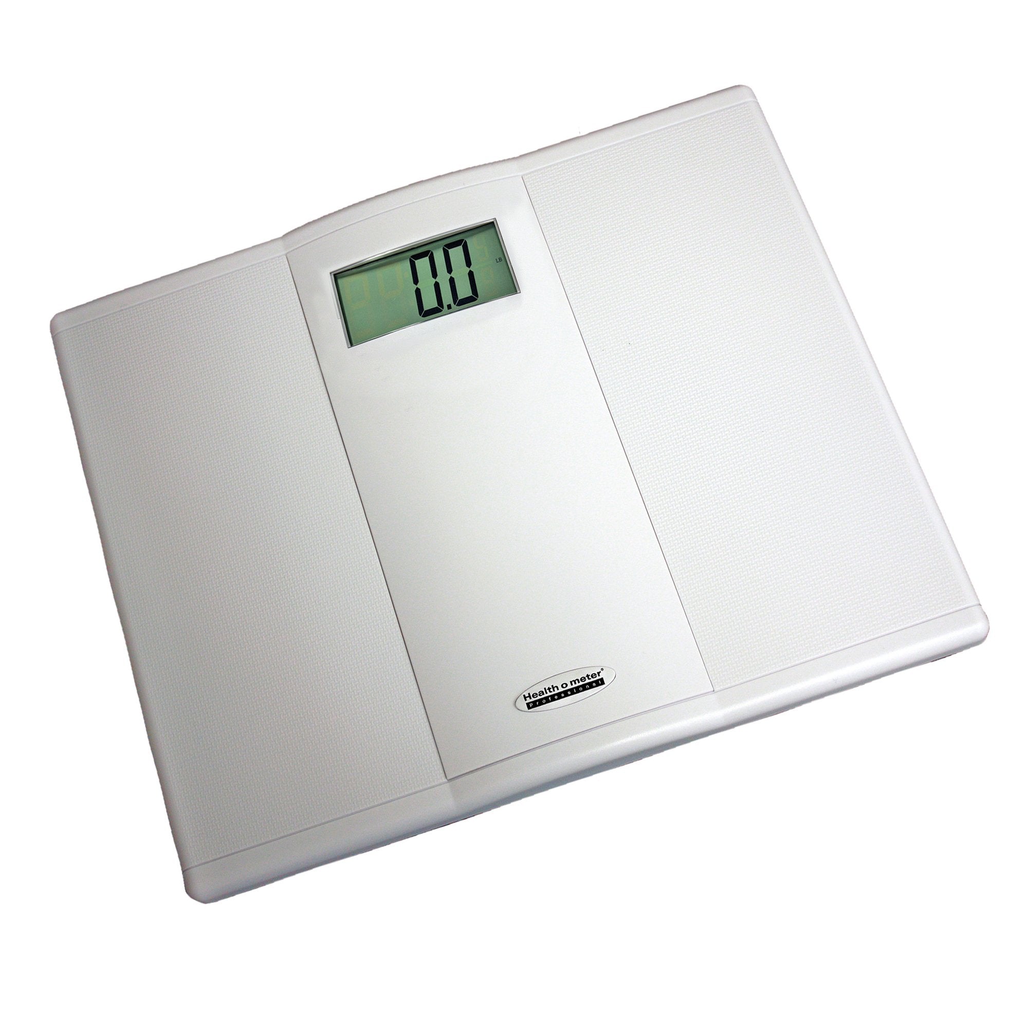 Health O Meter - Floor Scale Health O Meter® Digital Audio Display 400 lbs. / 181 kg Capacity White Battery Operated [2/CS]