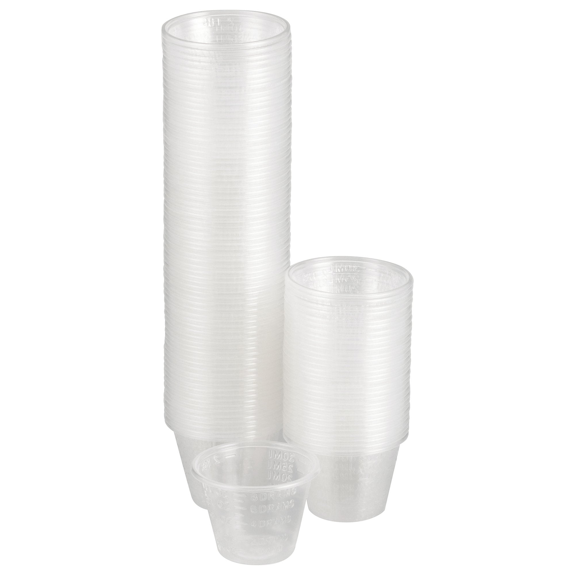 McKesson Brand - Medicine Cup McKesson 1 oz. Clear Plastic Disposable NonSterile [5000/CS]