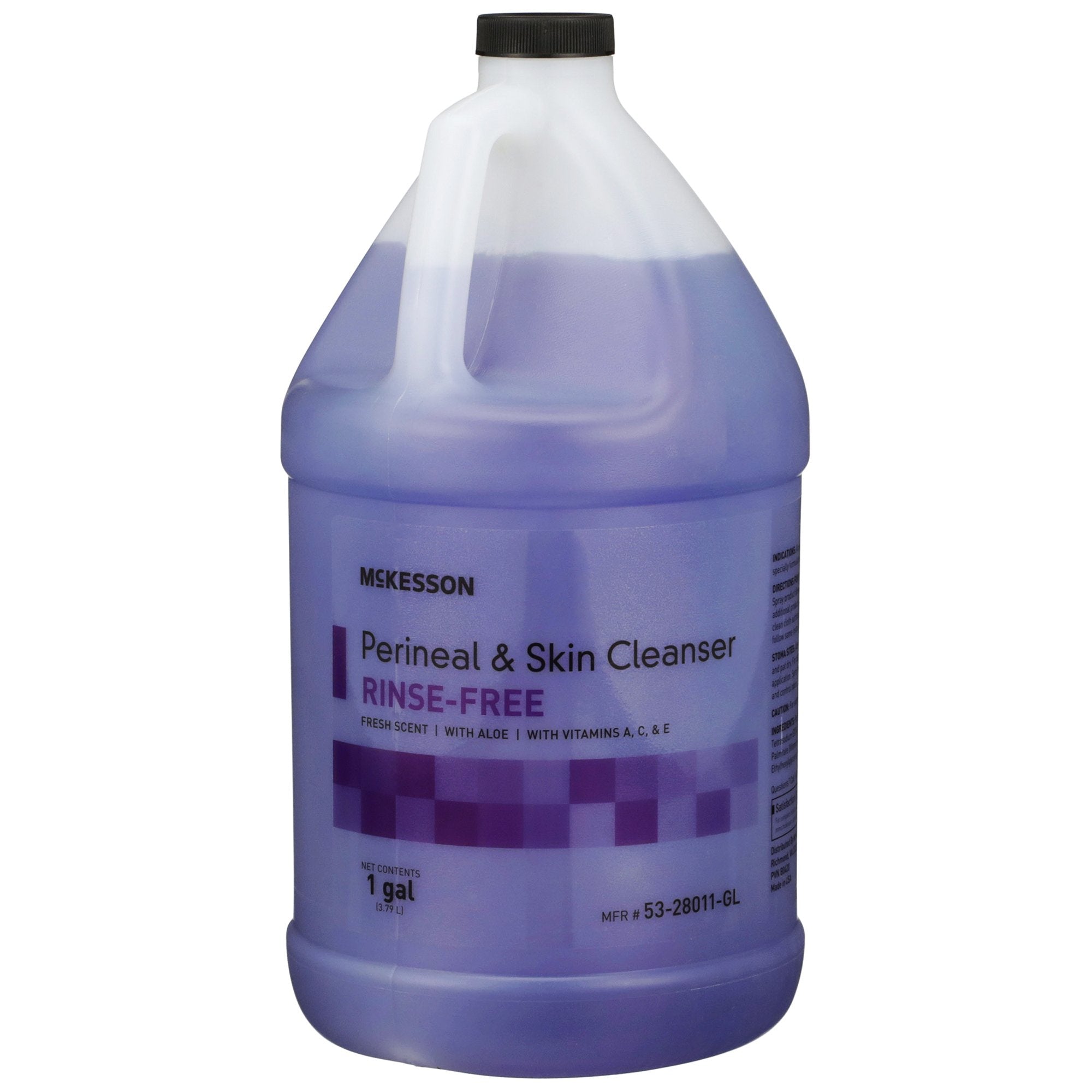 McKesson Brand - Rinse-Free Perineal Wash McKesson Liquid 1 gal. Jug Fresh Scent [4/CS]