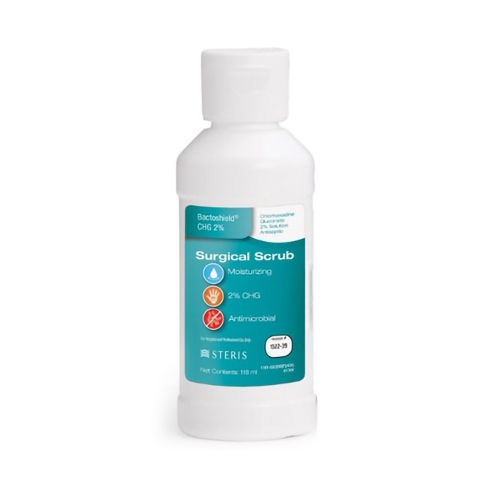 SC Johnson Professional USA Inc - Surgical Scrub Solution Bactoshield® 4 oz. Bottle 2% Strength CHG (Chlorhexidine Gluconate) NonSterile [48/CS]