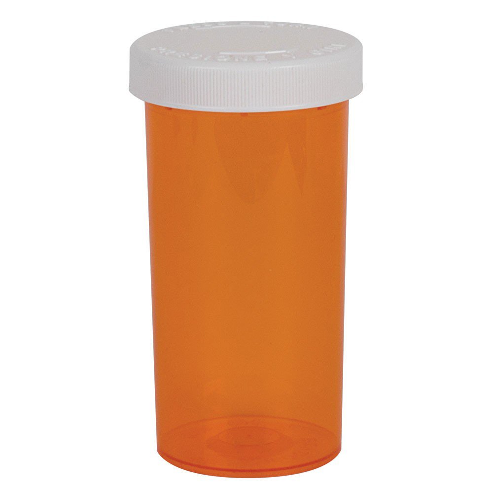 Apothecary Products - Prescription Vial Ezydose® Push & Turn 60 DRAM Amber [70/CS]