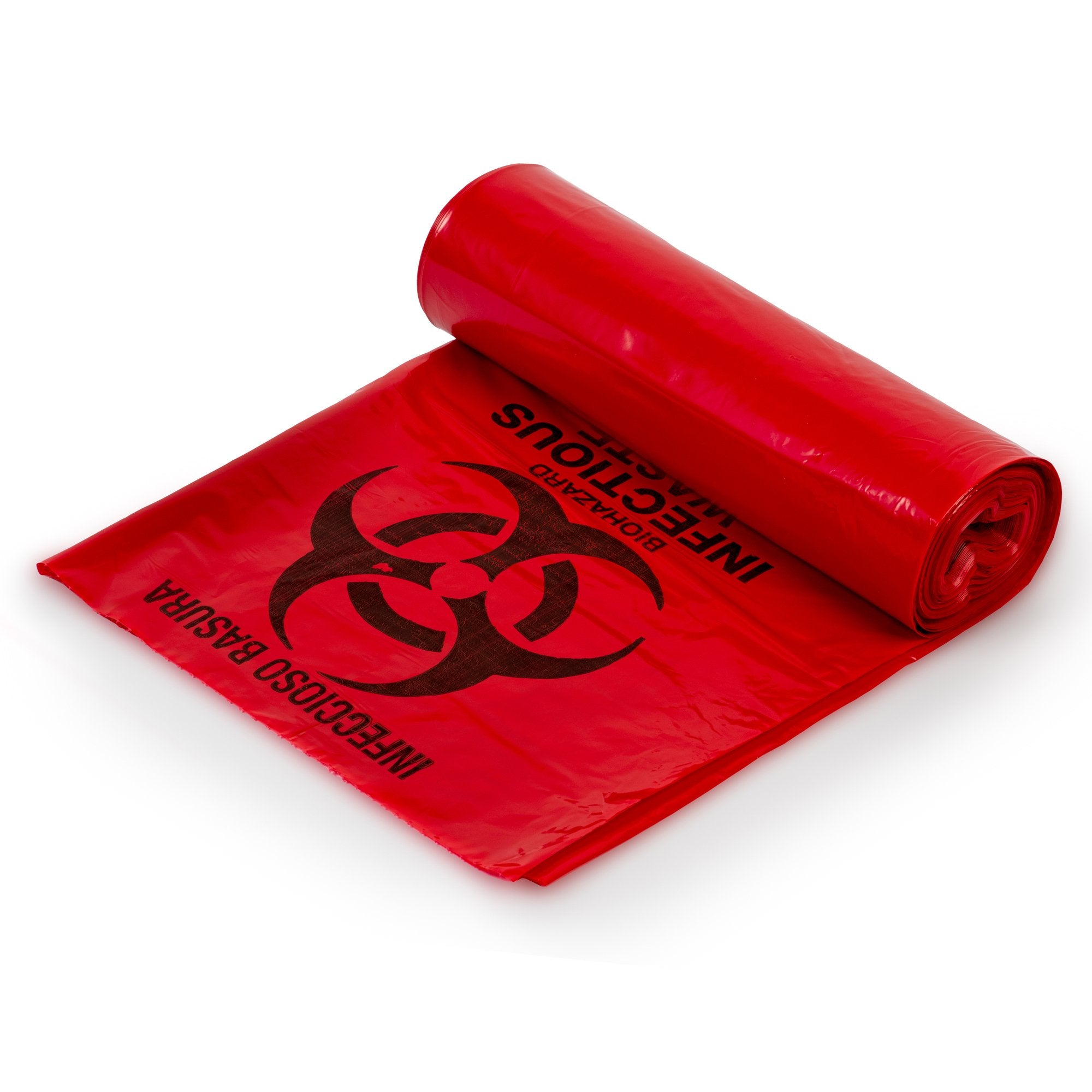 Colonial Bag Corp - Infectious Waste Bag Colonial Bag 40 to 45 gal. Red Bag LLDPE 40 X 46 Inch [10/CS]