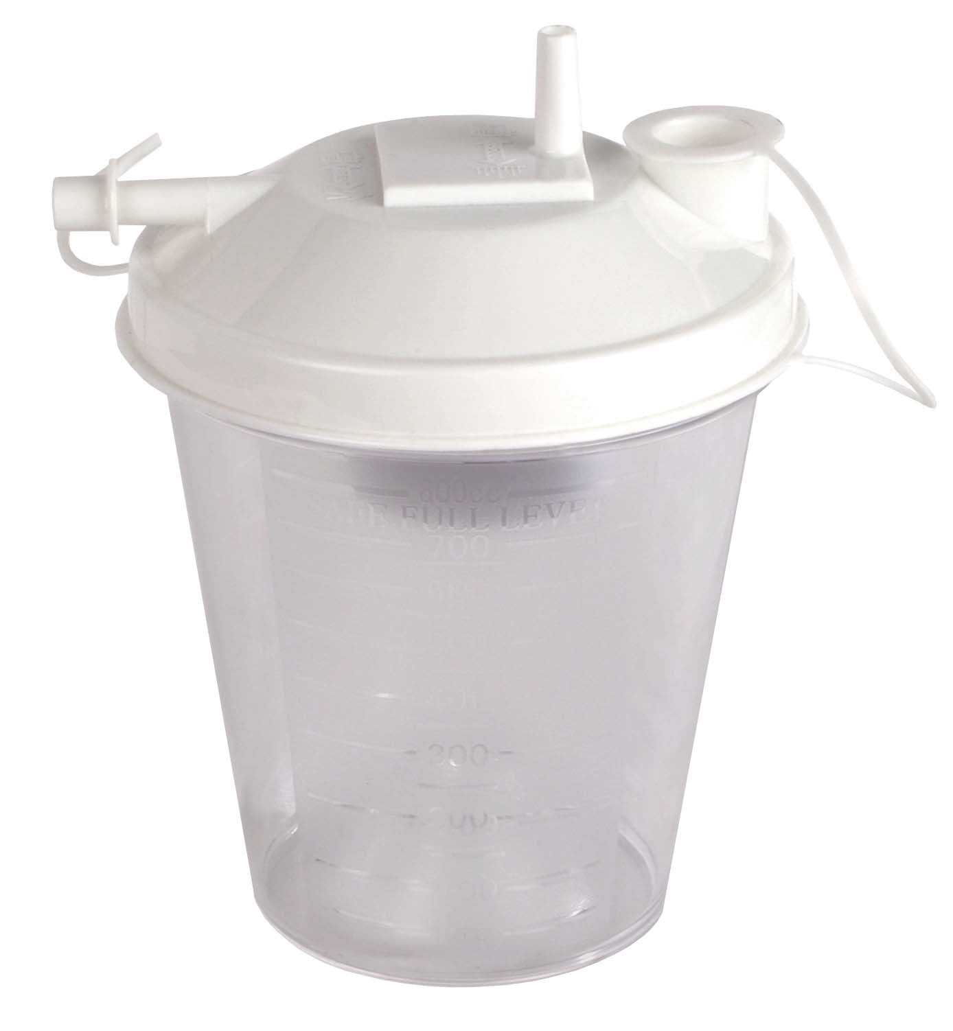 Allied Healthcare - Suction Canister Schuco® 800 mL Snap-On Lid [5/CS]