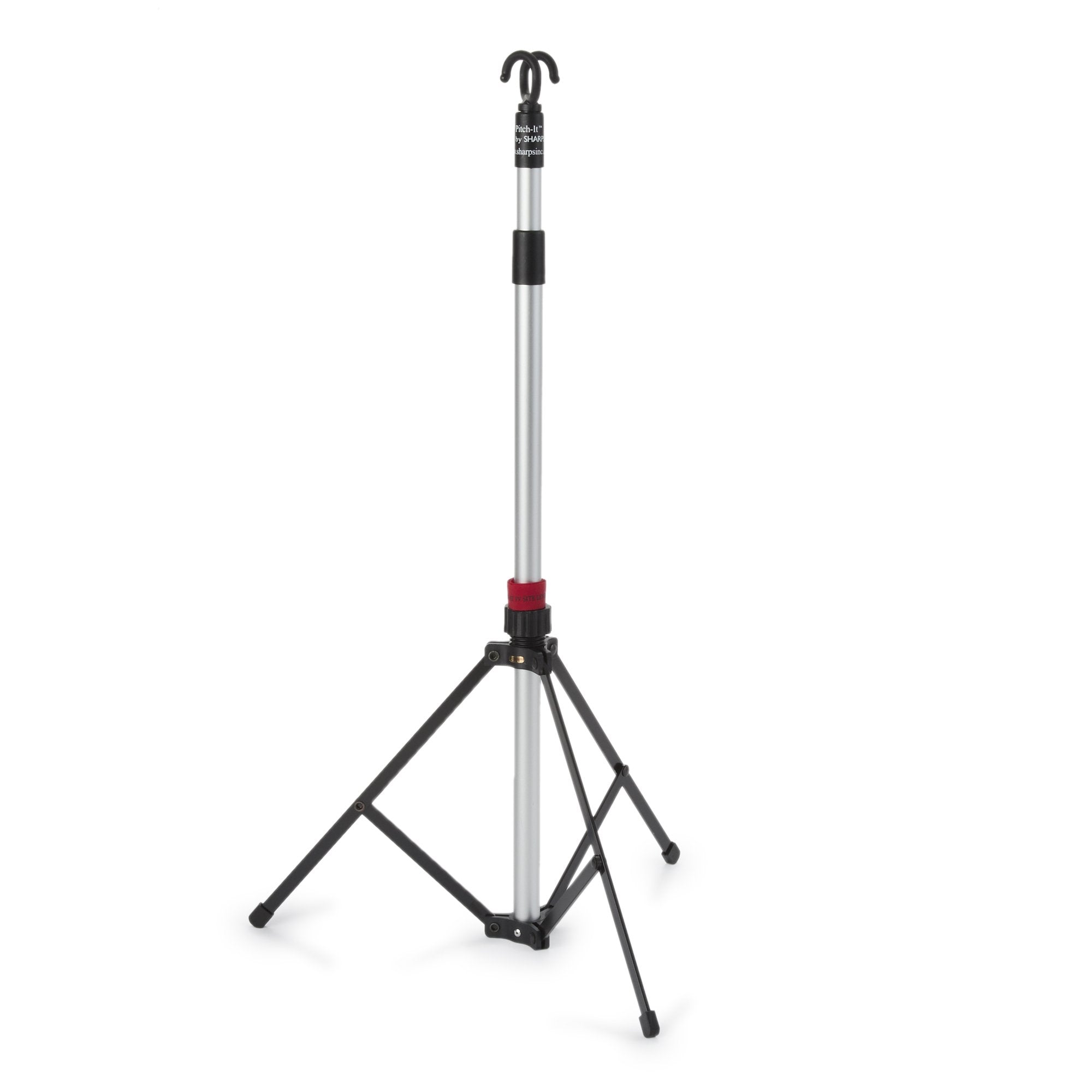 Sharps Compliance - IV Stand Floor Stand Pitch-It 2-Hook 3-Legs [12/CS]