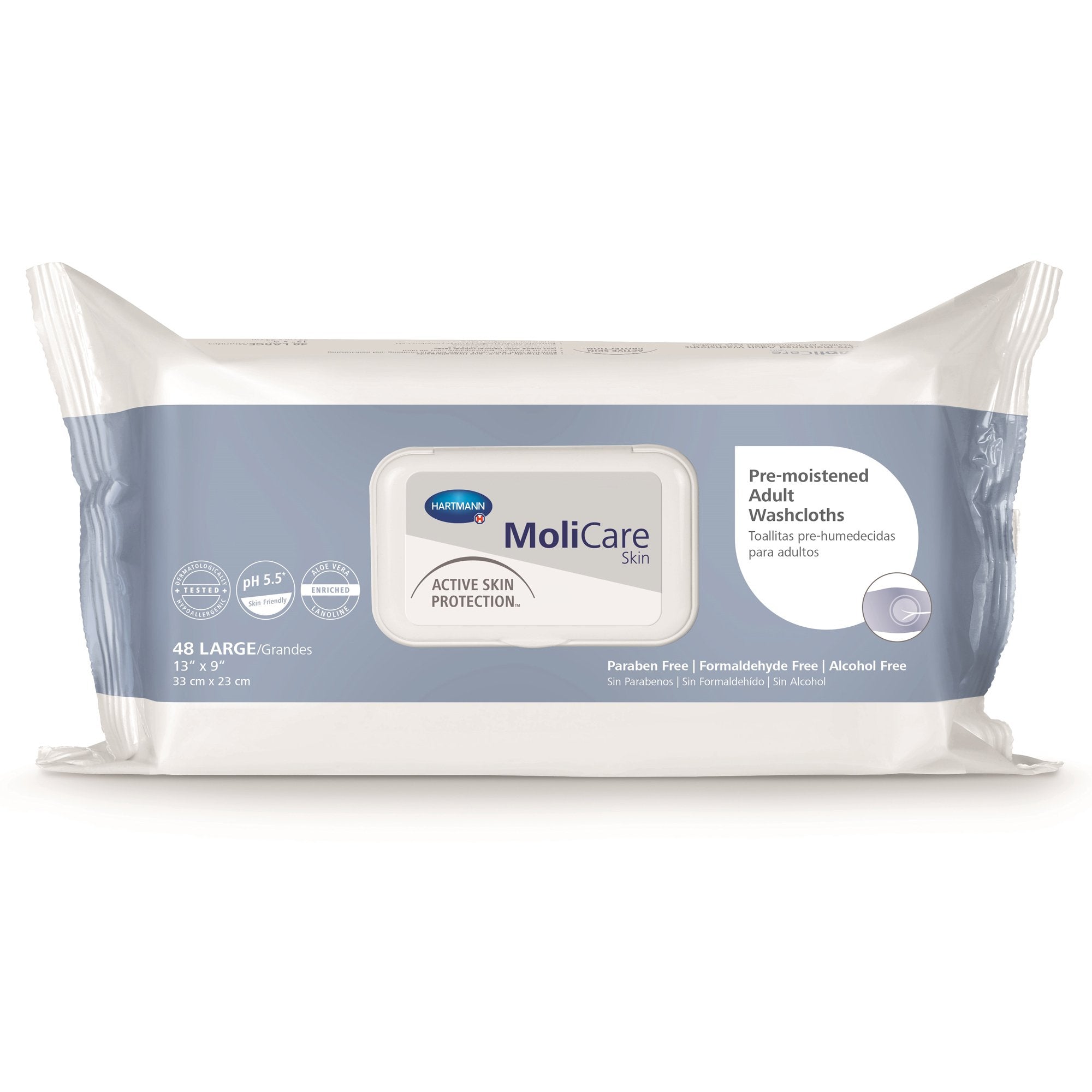 Hartmann - Personal Cleansing Wipe MoliCare® Skin Soft Pack Scented 50 Count [576/CS]