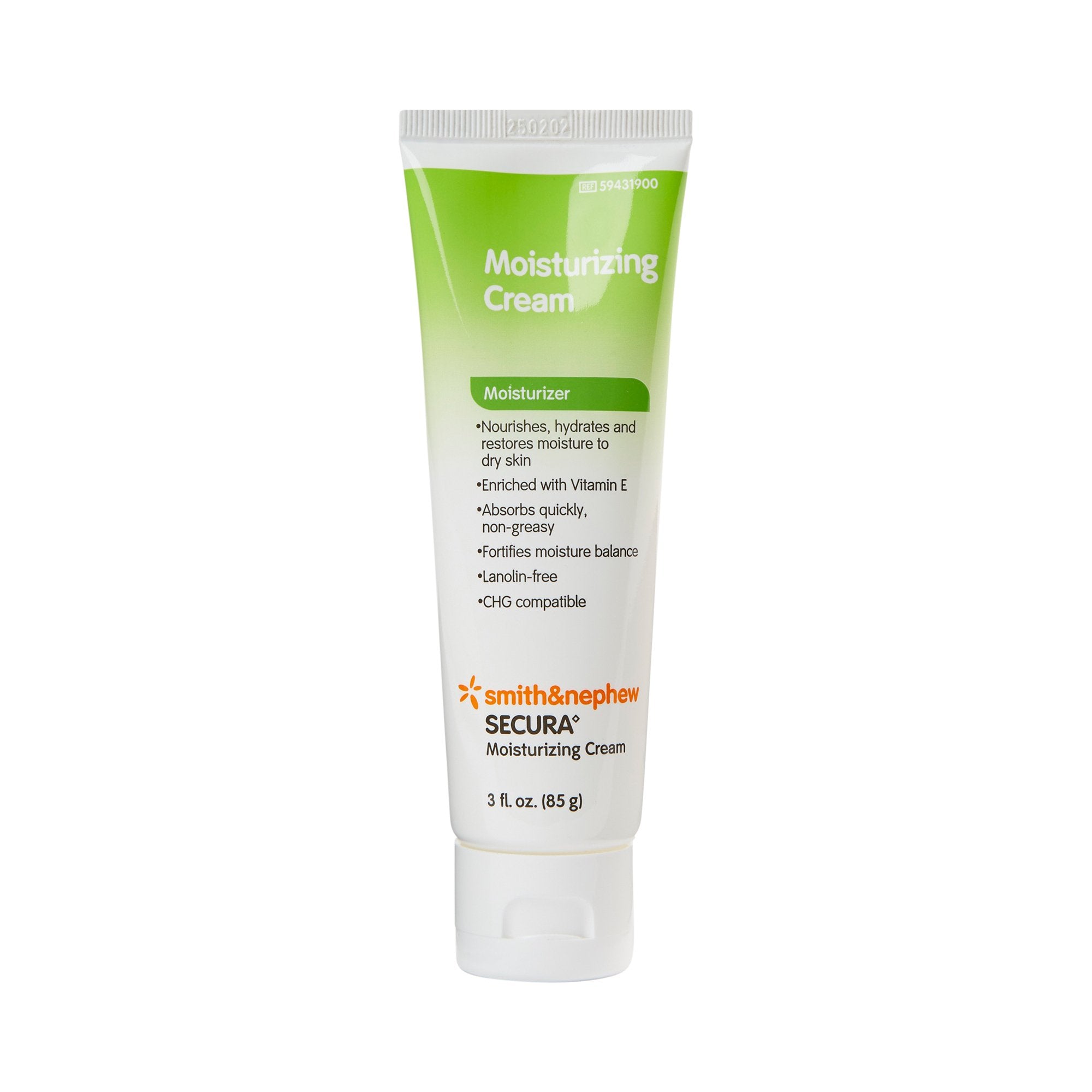 Smith & Nephew - Hand and Body Moisturizer Secura™ 3 oz. Tube Unscented Cream [24/CS]