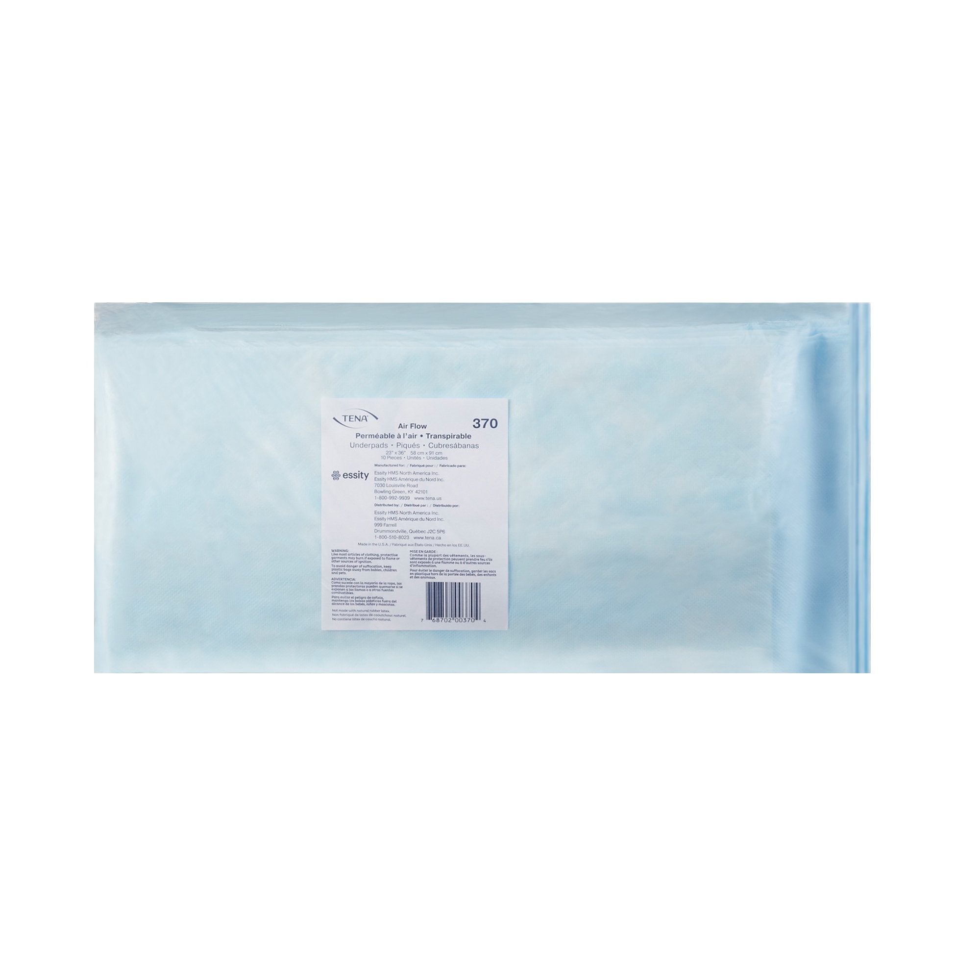 Essity HMS North America Inc - Disposable Underpad TENA® Air Flow 23 X 36 Inch Polymer Moderate Absorbency [6/CS]