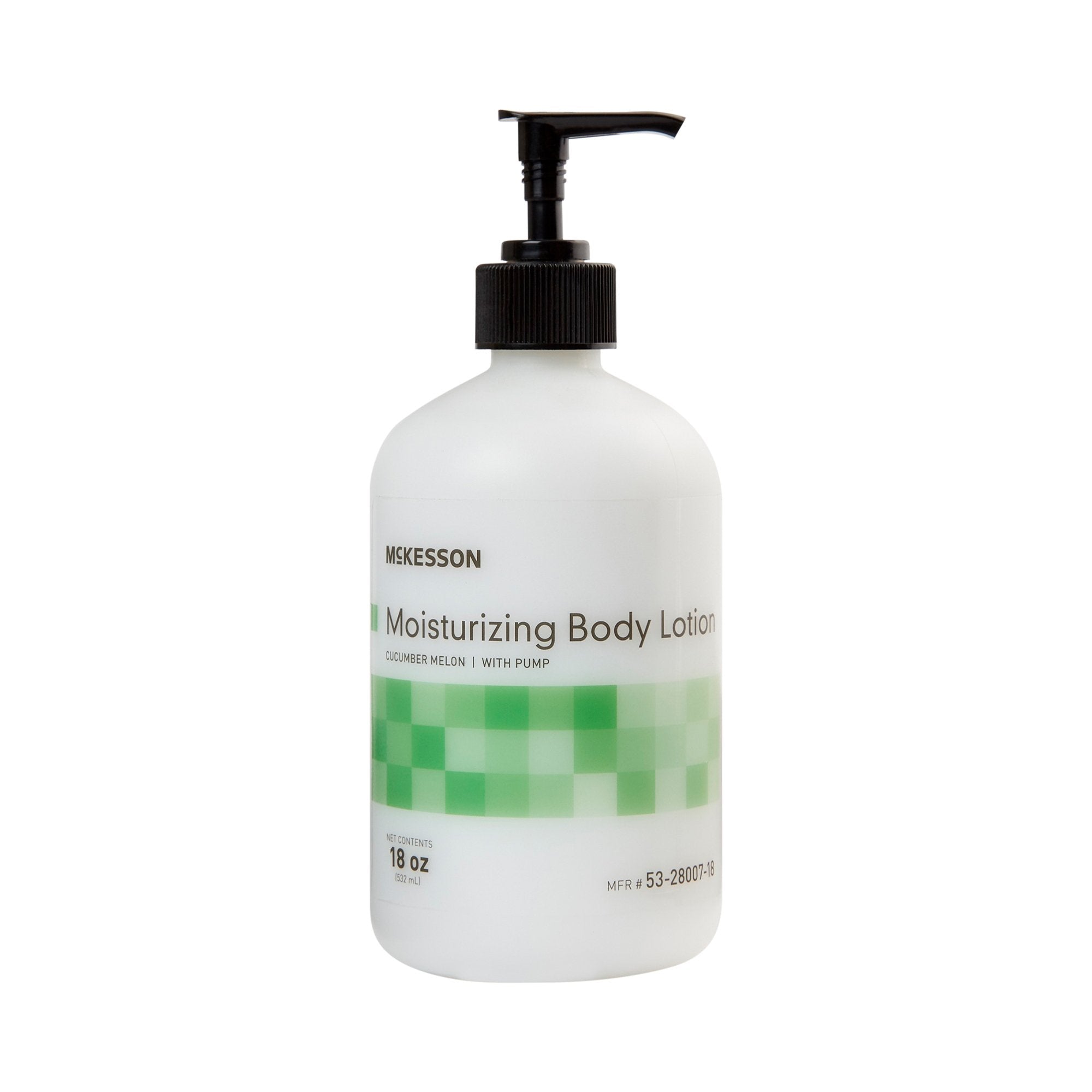 McKesson Brand - Hand and Body Moisturizer McKesson 18 oz. Pump Bottle Cucumber Melon Scent Lotion [12/CS]