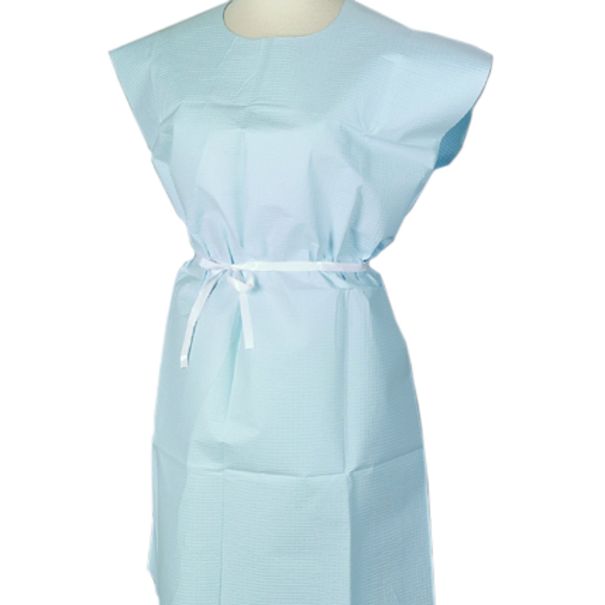 Graham Medical Products - Patient Exam Gown Apex™ Medium / Large Blue Disposable [50/CS]