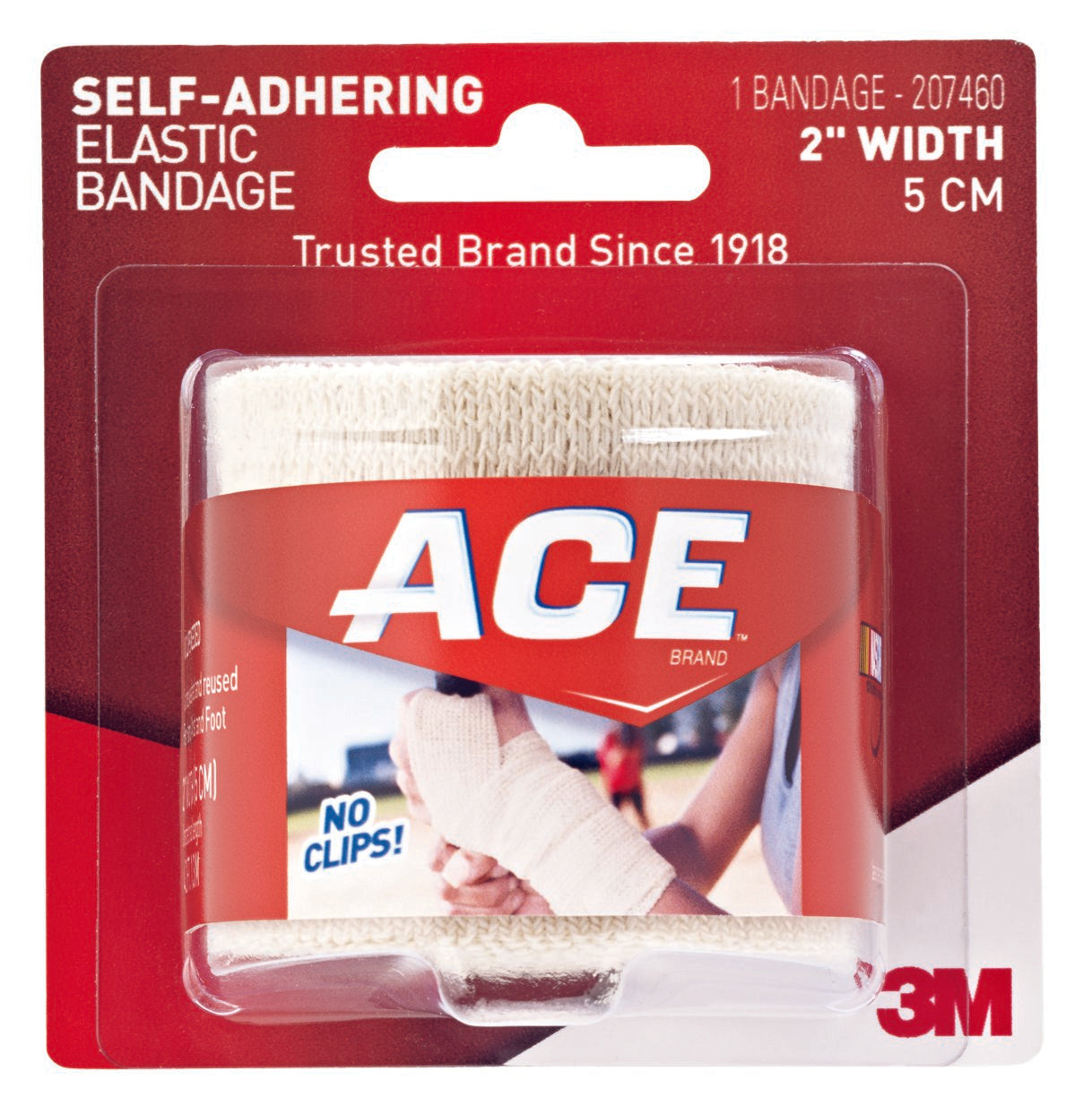 3M Company - Elastic Bandage 3M™ ACE™ 3 Inch Width Self-Adherent Closure Tan NonSterile Standard Compression [72/CS]