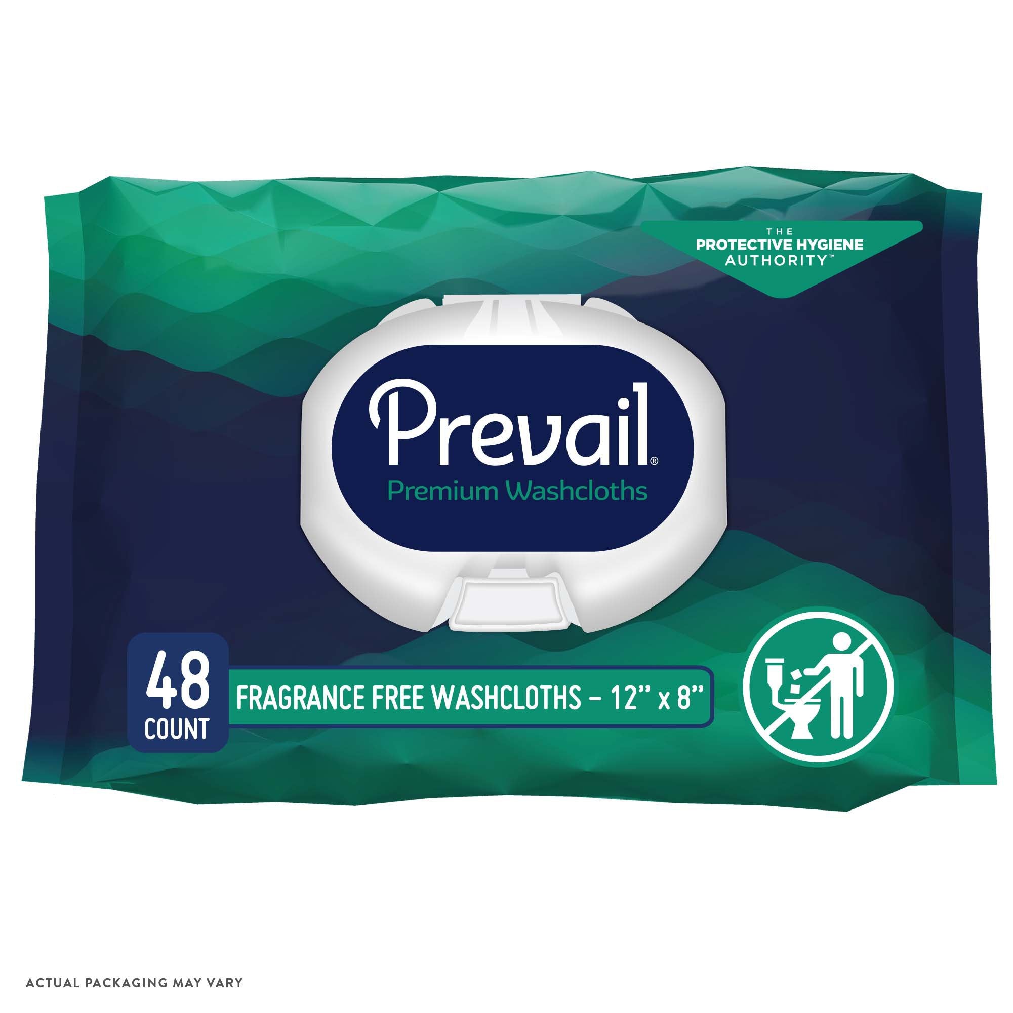 First Quality - Personal Cleansing Wipe Prevail® Soft Pack Unscented 48 Count [576/CS]