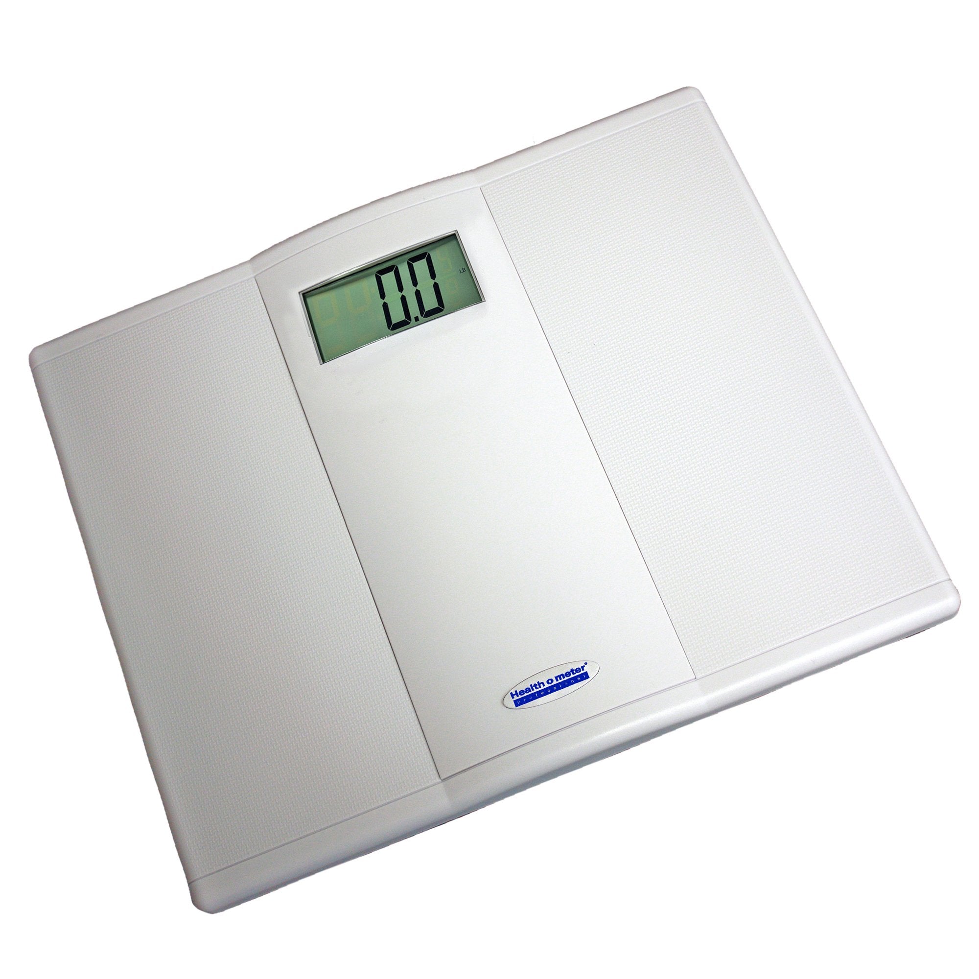 Health O Meter - Floor Scale Health O Meter® Digital Audio Display 550 lbs. / 250 kg Capacity White Battery Operated [2/CS]