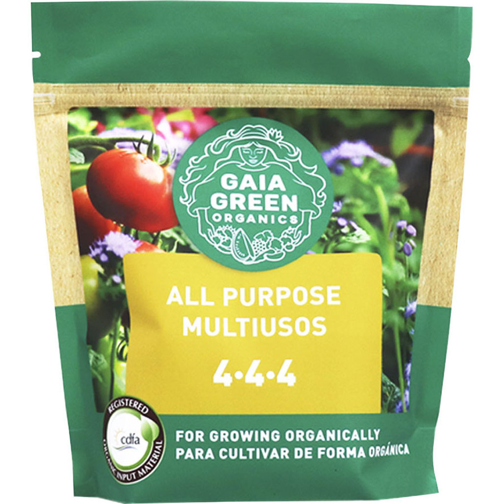 Gaia Green Organics All Purpose Fertilizer  4-4-4 (1.1 LB -500 G)