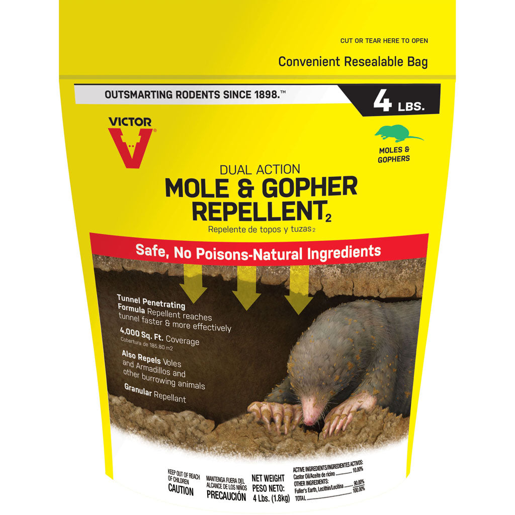 Mole & Gopher Granular Repellent (4 LB)