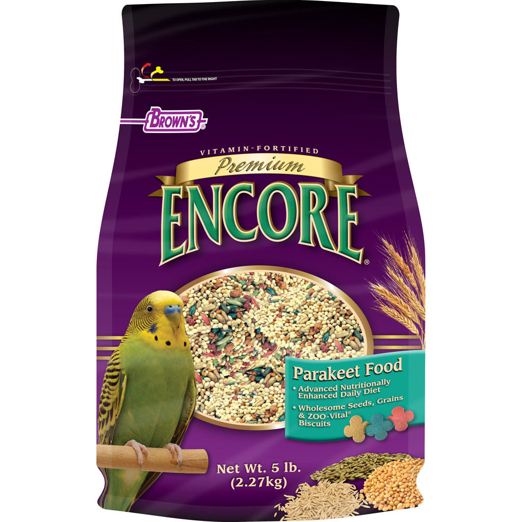 Encore Premium Parakeet Food (5 LB)