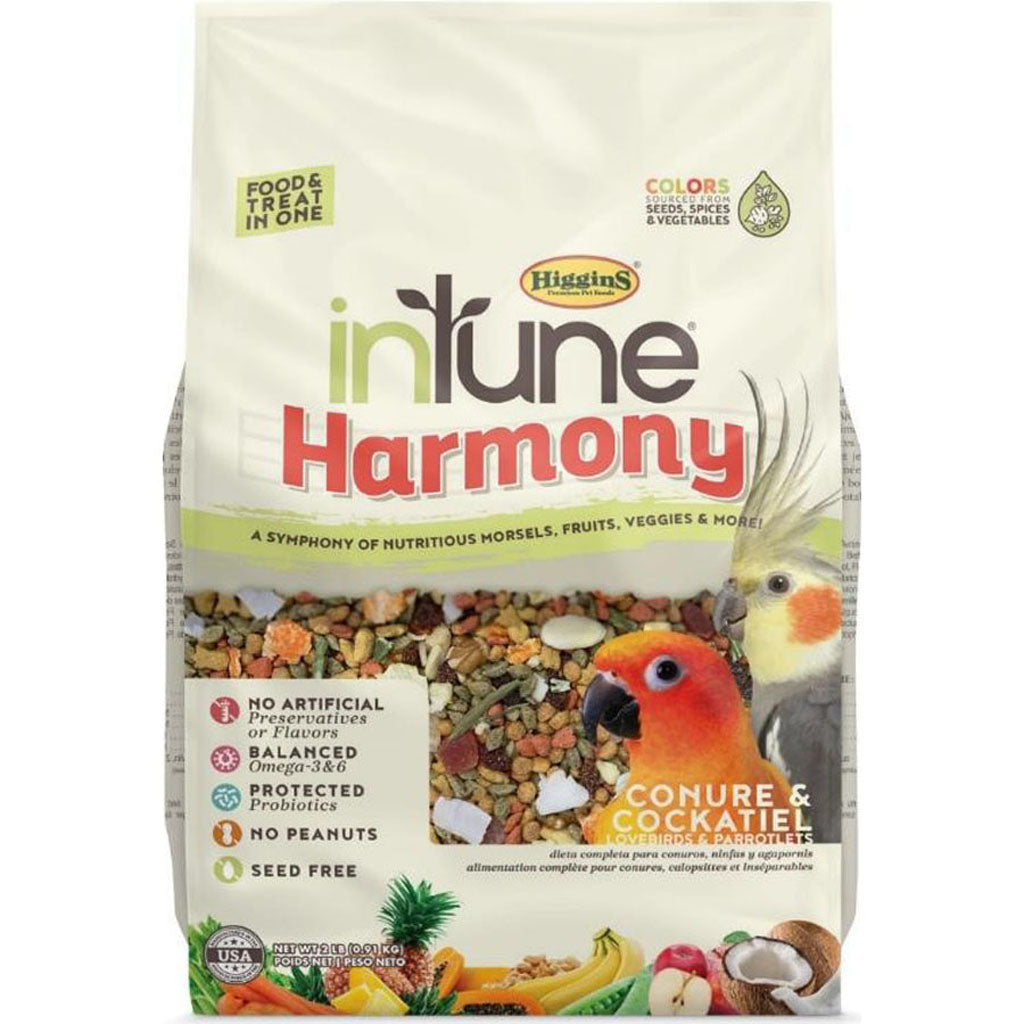 Intune Harmony Conure & Cockatiel (2 LB)