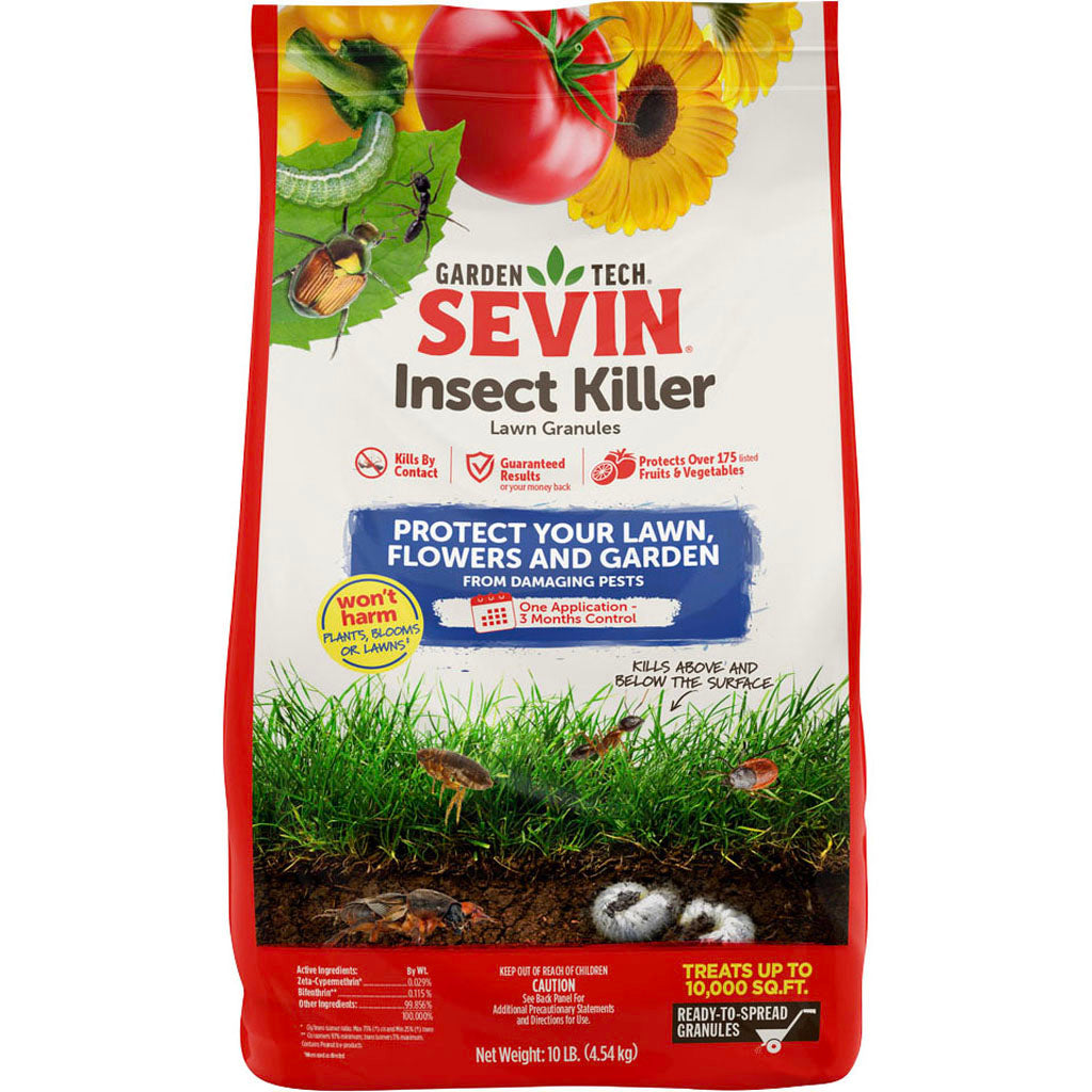 Sevin Lawn Insect Granules (10 LB)