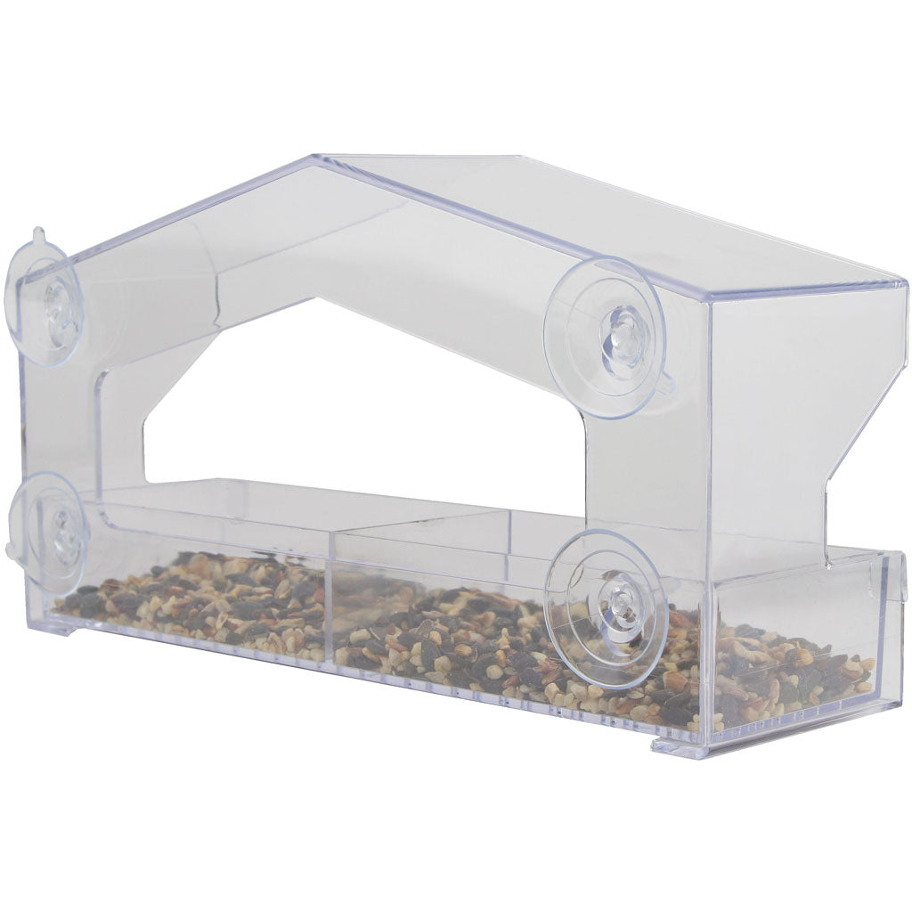 Window Feeder (CLEAR, 1 LB CAP)