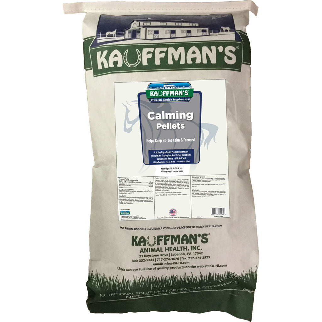 Kauffman'S Calming Pellet (50 LB)