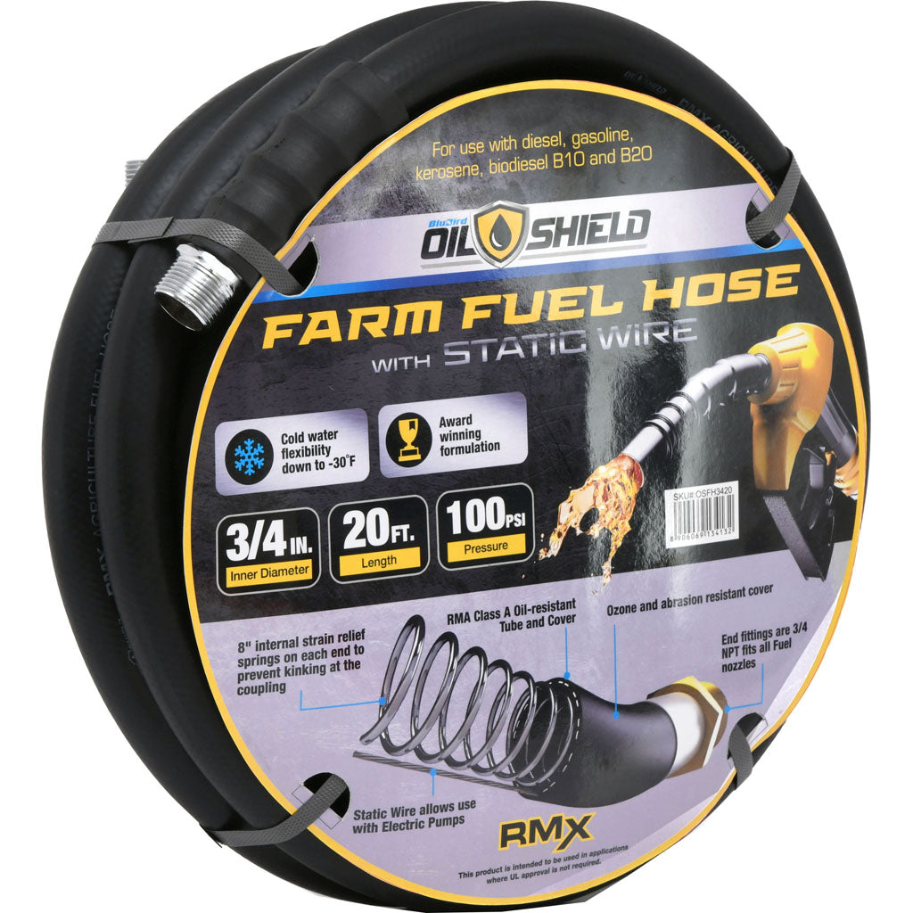 Oilshield Rubber Fuel Hose