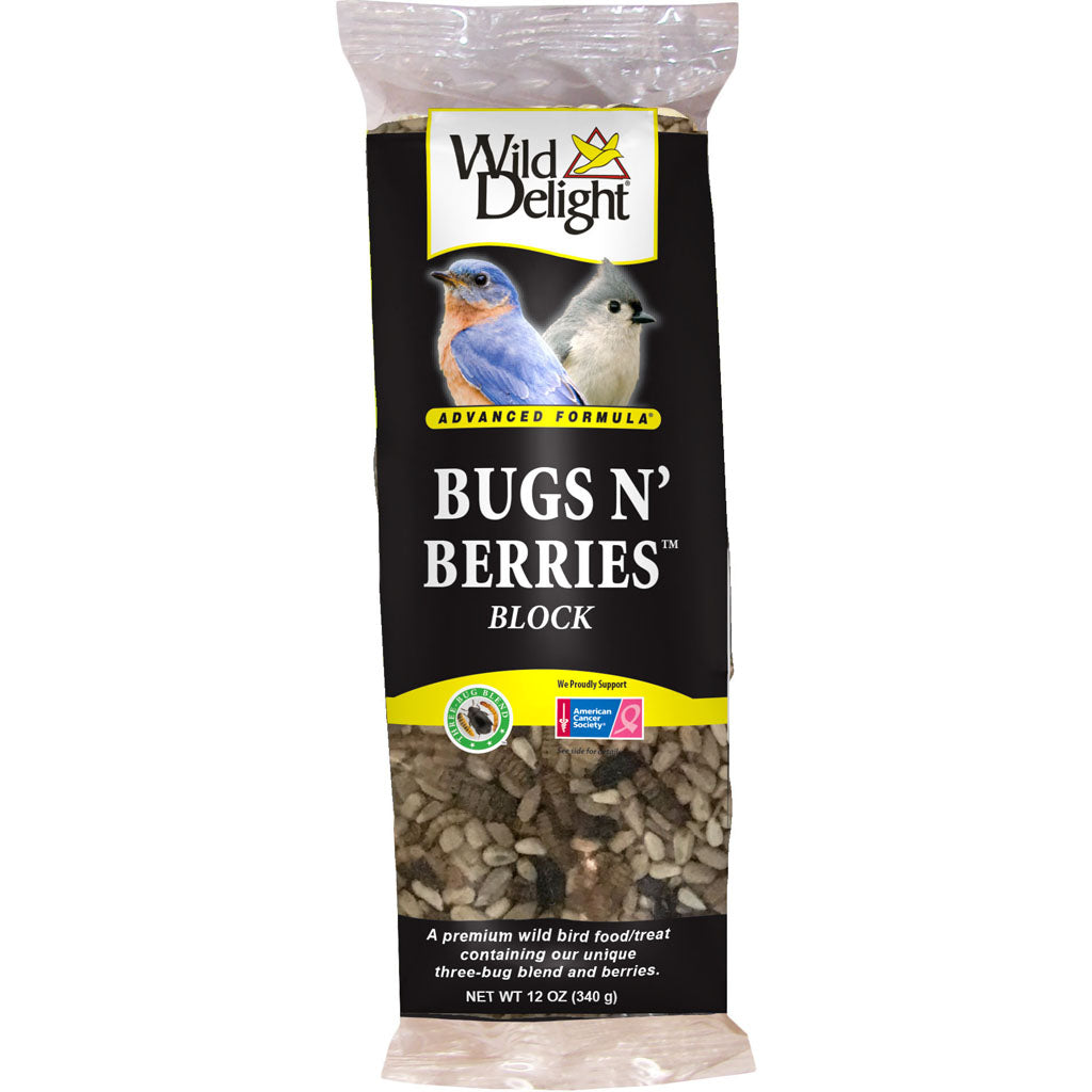 Wild Delight Advanced Bugs N' Berries Block (12 OZ)