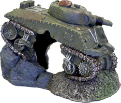 Exotic Environments Army Tank W/Cave (GREEN)