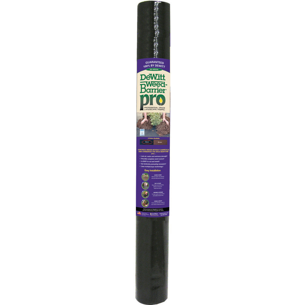 Dewitt Professional Weed Barrier (BLACK, 3X50 FT)
