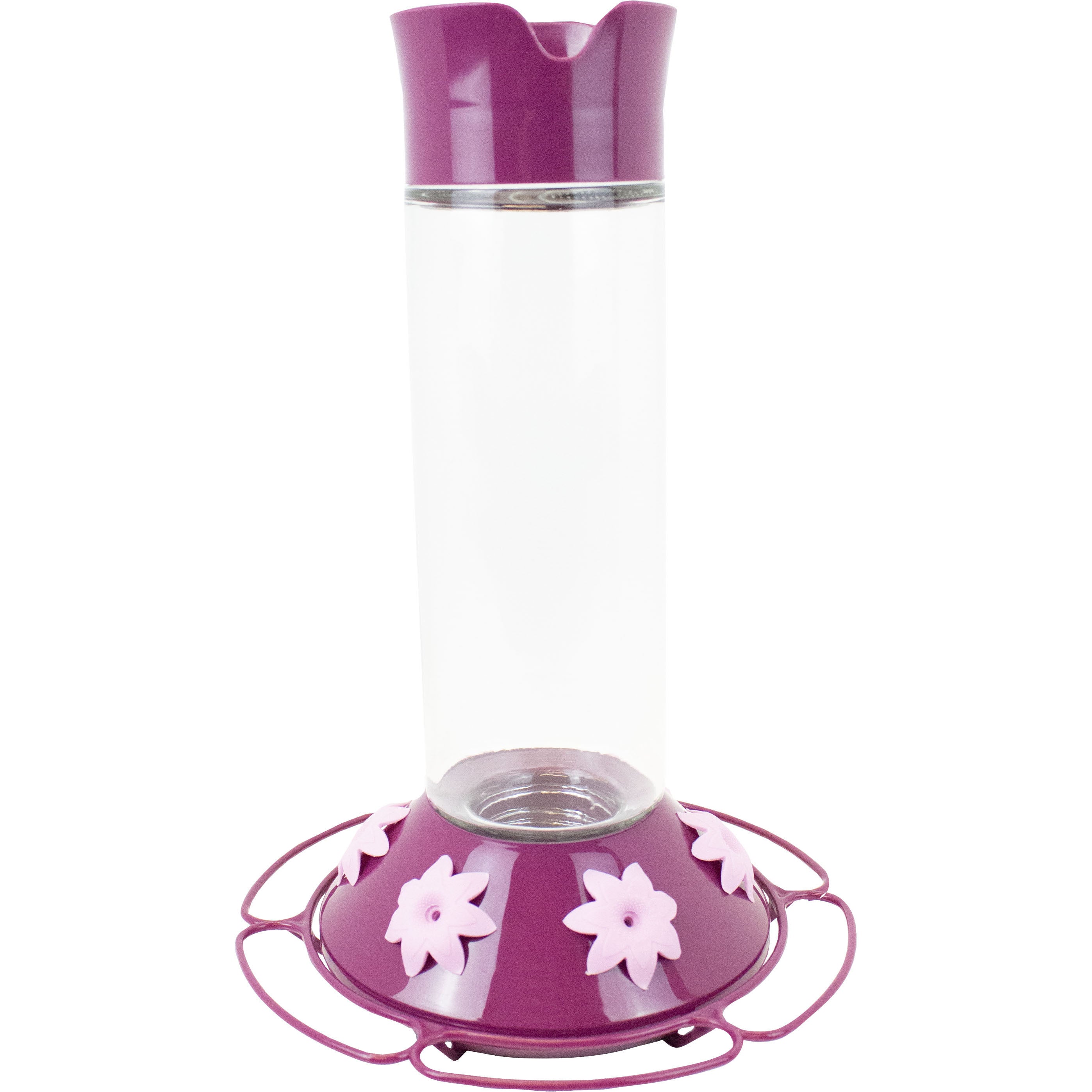 Perky Pet Our Best Glass Hummingbird Feeder (PURPLE, 30 OZ)