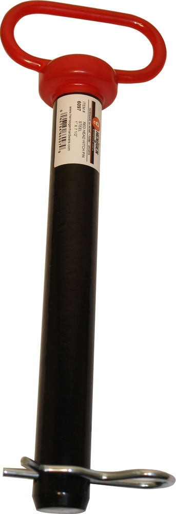 Red Head Hitch Pin (ZINC, 1X7 1/2 IN)