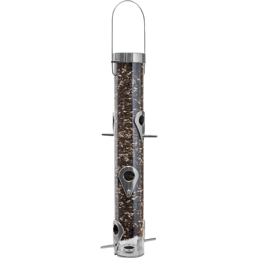 Classic Sunflower Feeder W/Ring Pull (SILVER, 1 LB CAP)