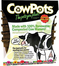 Cowpots (SQUARE, 3 IN-12 PK)