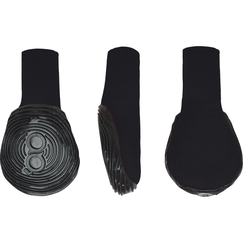 Goo-Eez Monochromez Dog Boots (BLACK, XXS - 2 PK)