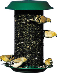 Magnum Plastic Sunflower Screen Feeder (GREEN, 3 LB CAP)