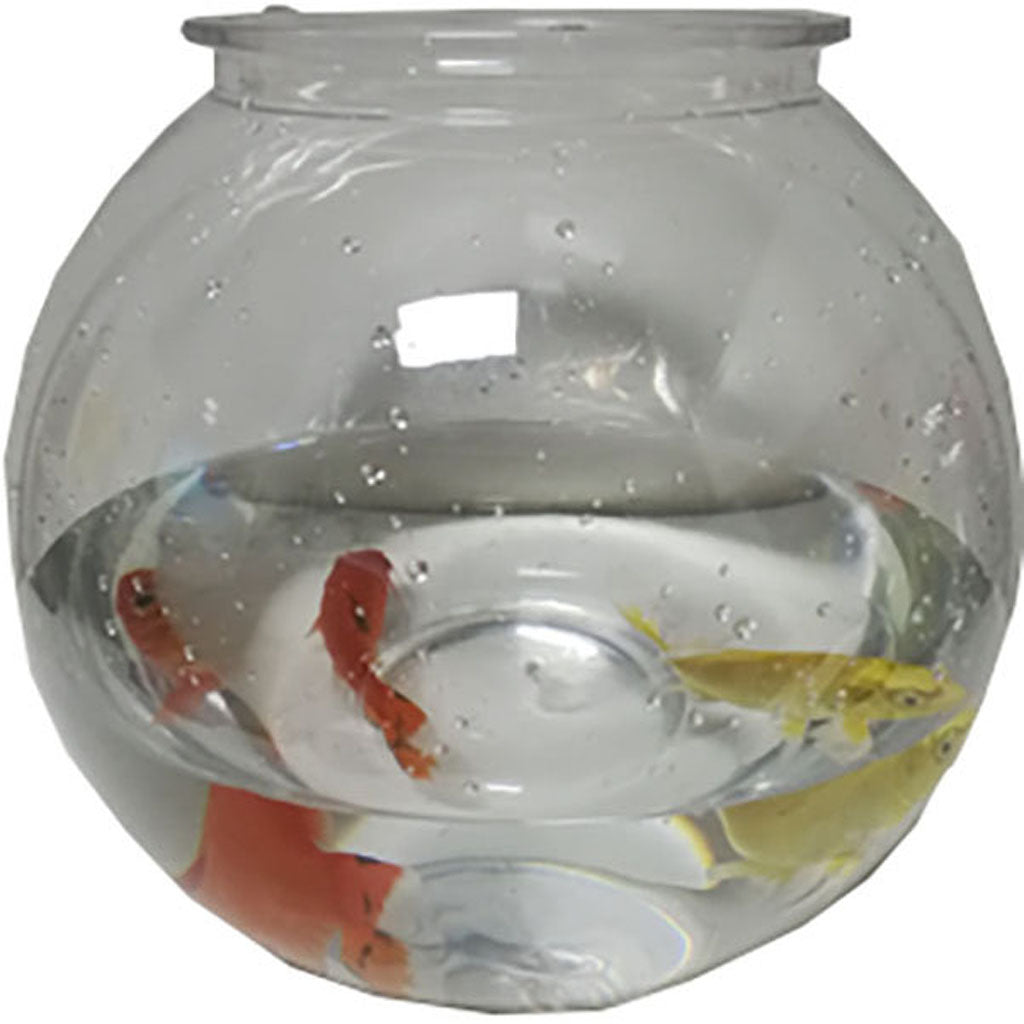 Komodo Round Plastic¬†Fish Bowl (2 GAL)