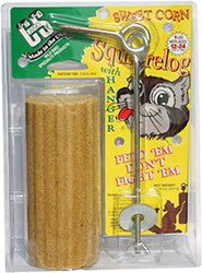 C&S Squirrelog W/Hanger (SWEET CORN, 16 OZ)