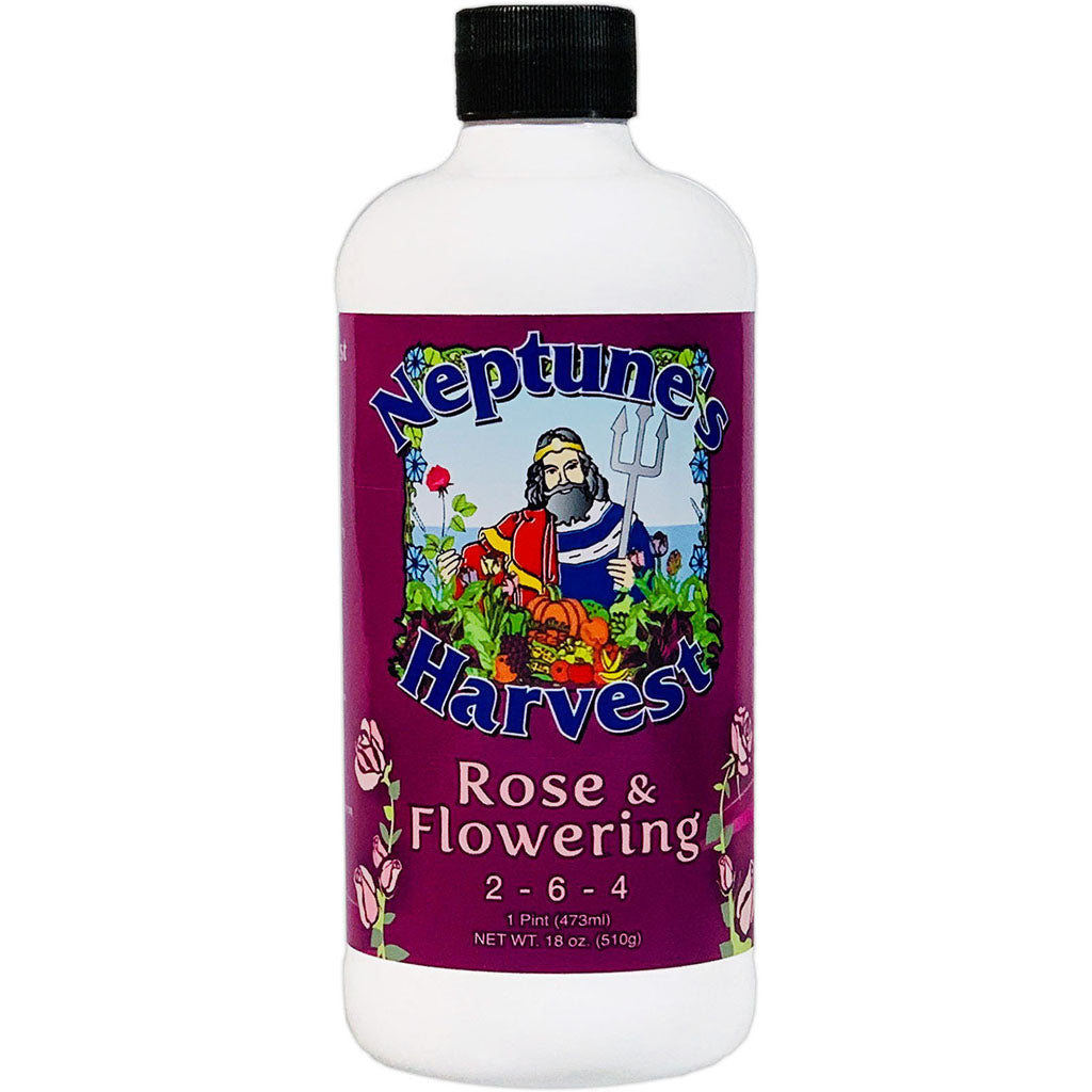 Neptune'S Harvest Rose & Flower Fertilizer 2-6-4 (1 PT)