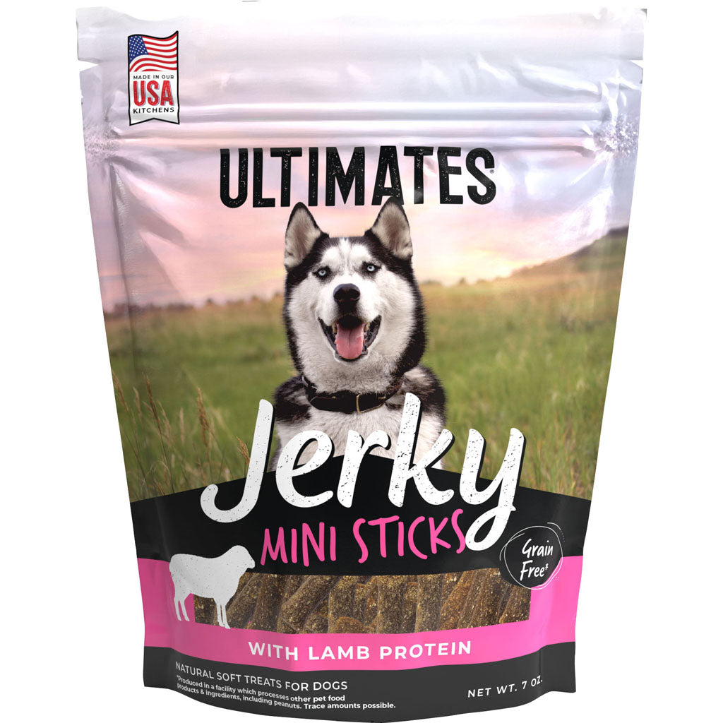 Ultimates Jerky Mini Sticks (LAMB, 7 OZ)