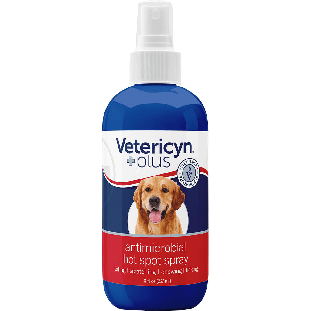 Vetericyn Plus Antimicrobial Hot Spot Spray (8 OZ)