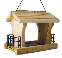 Cedar Ranch Feeder W/Suet Cages (TAN, 5 LB-2 CAKE)