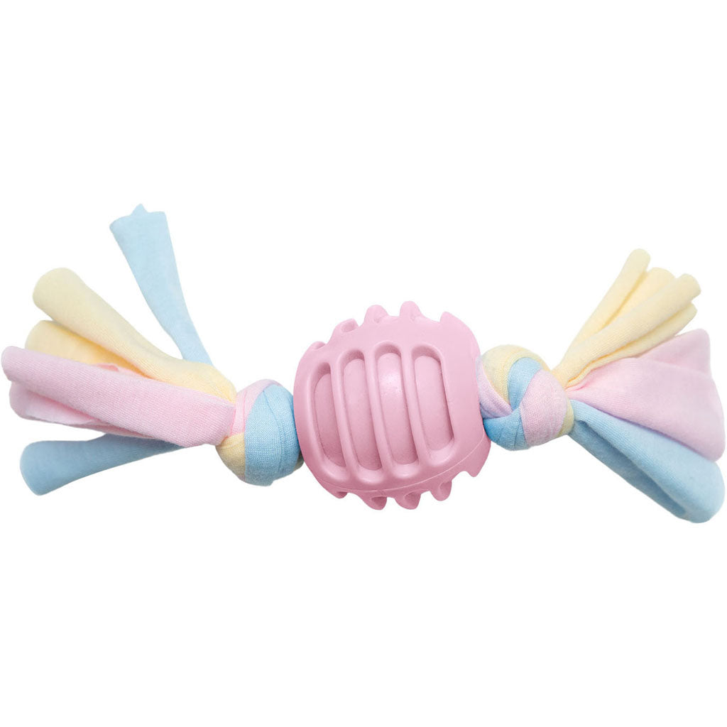 Snugarooz Snuggle Ball Eco Tpr Dog Toy (PINK, 8.5 IN)