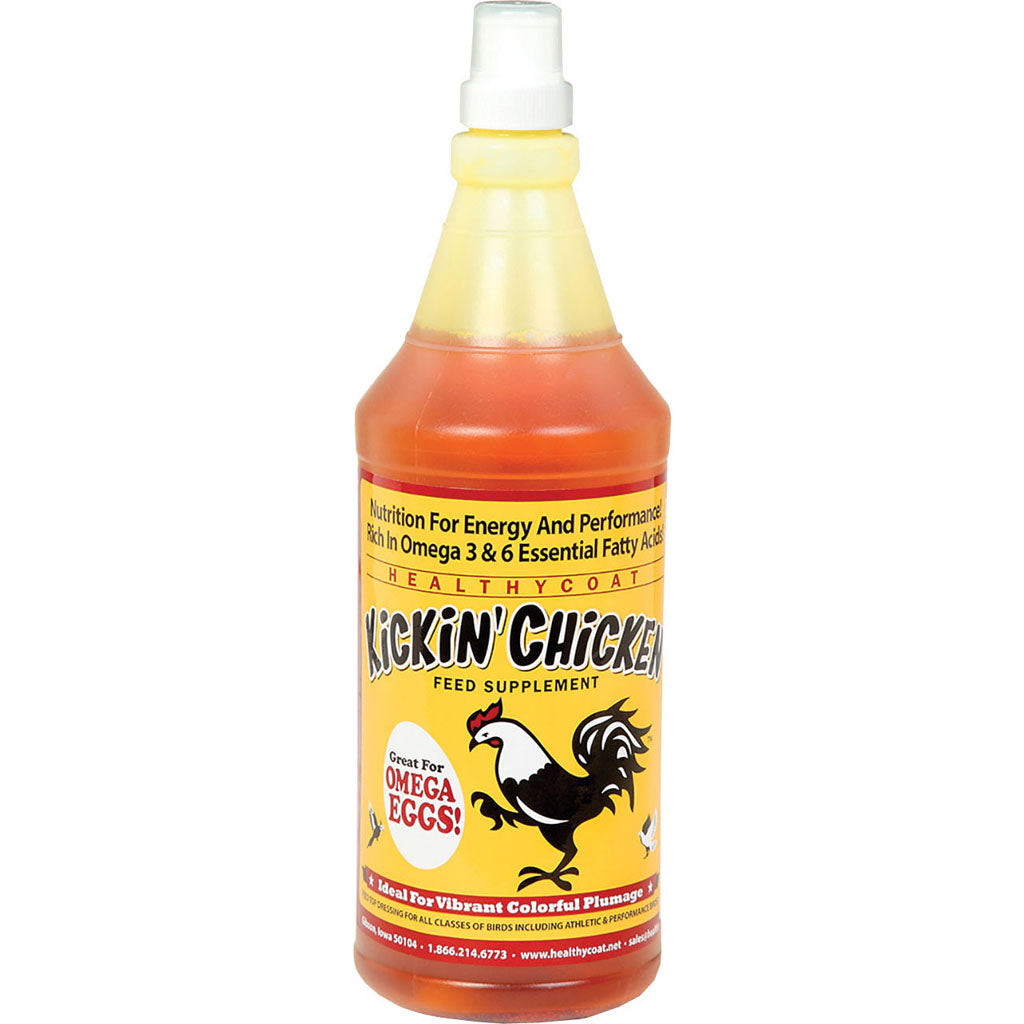 Healthycoat Kickin' Chicken Food Supplement (1 QT)